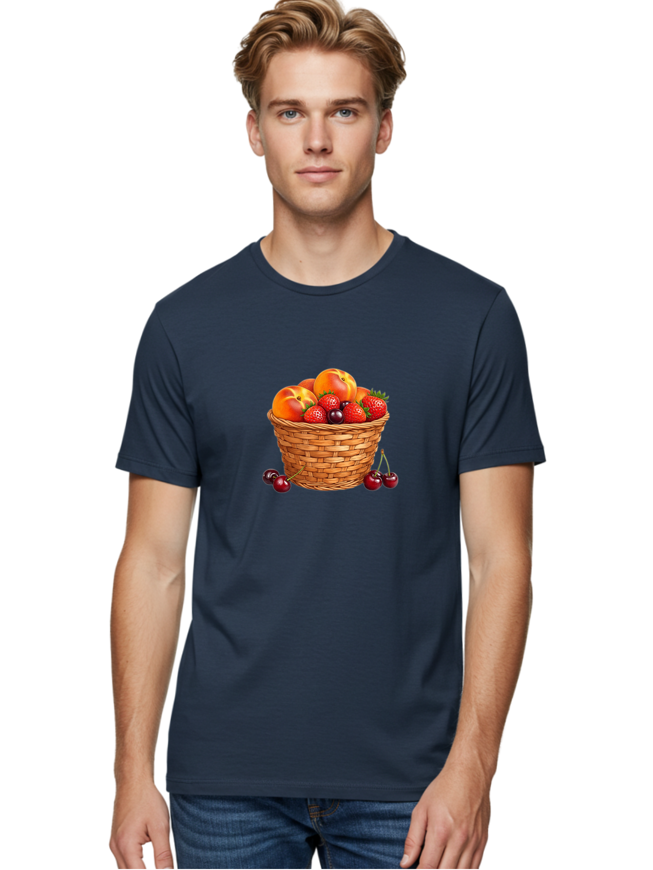 Fruit-Basket-25 Men'S Graphic Tee, 100% Cotton, Comfortable Casual Summer Wear, Machine Washable, Vintage Camera, Old Camera, Antique Camera, Black Camera, Classic Photography, Photography Equipment, Nostalgic Device, Film Camera, Camera Art Bai915