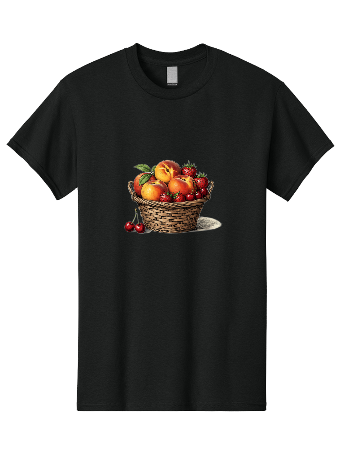 Fruit-Basket-26 Men'S Graphic Tee, 100% Cotton, Comfortable Casual Summer Wear, Machine Washable, Vintage Camera, Old Camera, Antique Camera, Black Camera, Classic Photography, Photography Equipment, Nostalgic Device, Film Camera, Camera Art Bai916