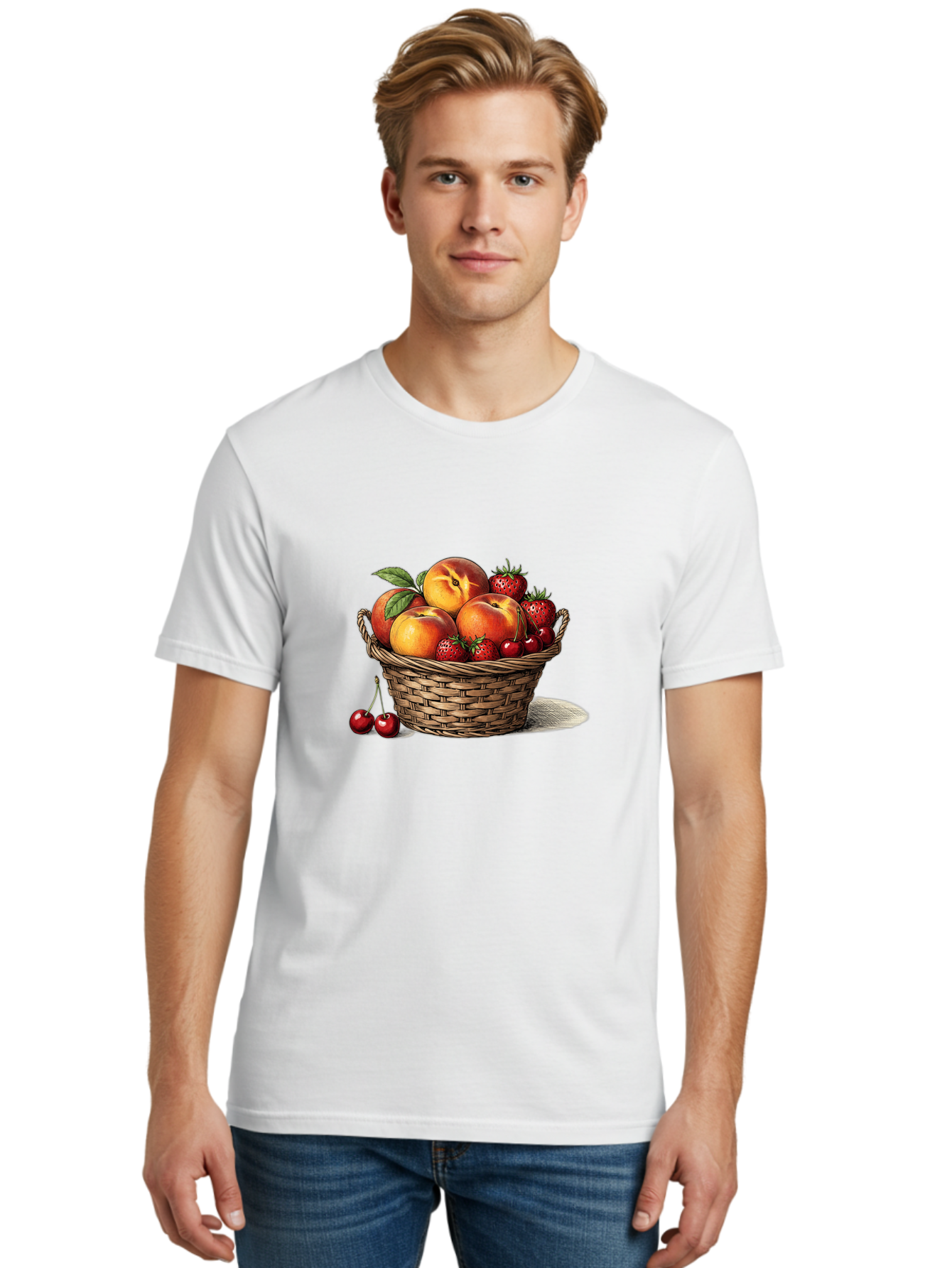 Fruit-Basket-26 Men'S Graphic Tee, 100% Cotton, Comfortable Casual Summer Wear, Machine Washable, Vintage Camera, Old Camera, Antique Camera, Black Camera, Classic Photography, Photography Equipment, Nostalgic Device, Film Camera, Camera Art Bai916