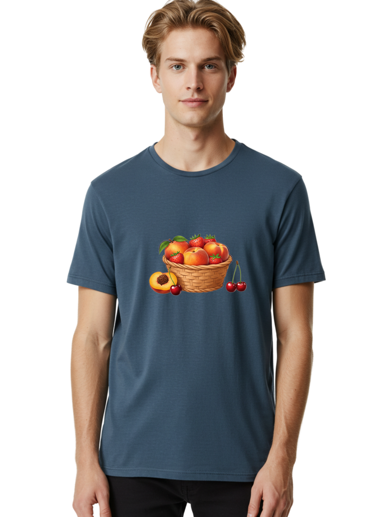 Fruit-Basket-27 Men'S Graphic Tee, 100% Cotton, Comfortable Casual Summer Wear, Machine Washable, Vintage Camera, Old Camera, Antique Camera, Black Camera, Classic Photography, Photography Equipment, Nostalgic Device, Film Camera, Camera Art Bai917