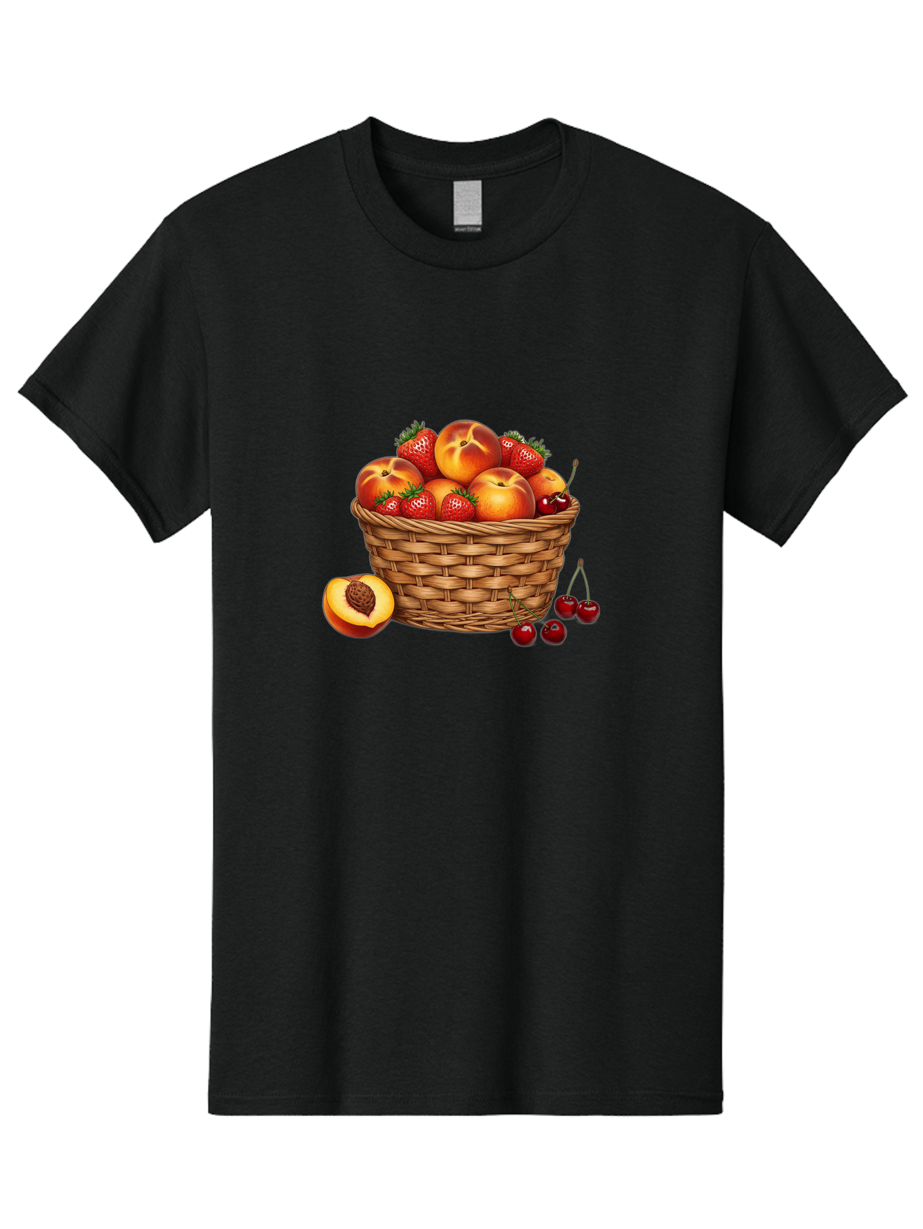 Fruit-Basket-28 Men'S Graphic Tee, 100% Cotton, Comfortable Casual Summer Wear, Machine Washable, Vintage Camera, Old Camera, Antique Camera, Black Camera, Classic Photography, Photography Equipment, Nostalgic Device, Film Camera, Camera Art Bai918