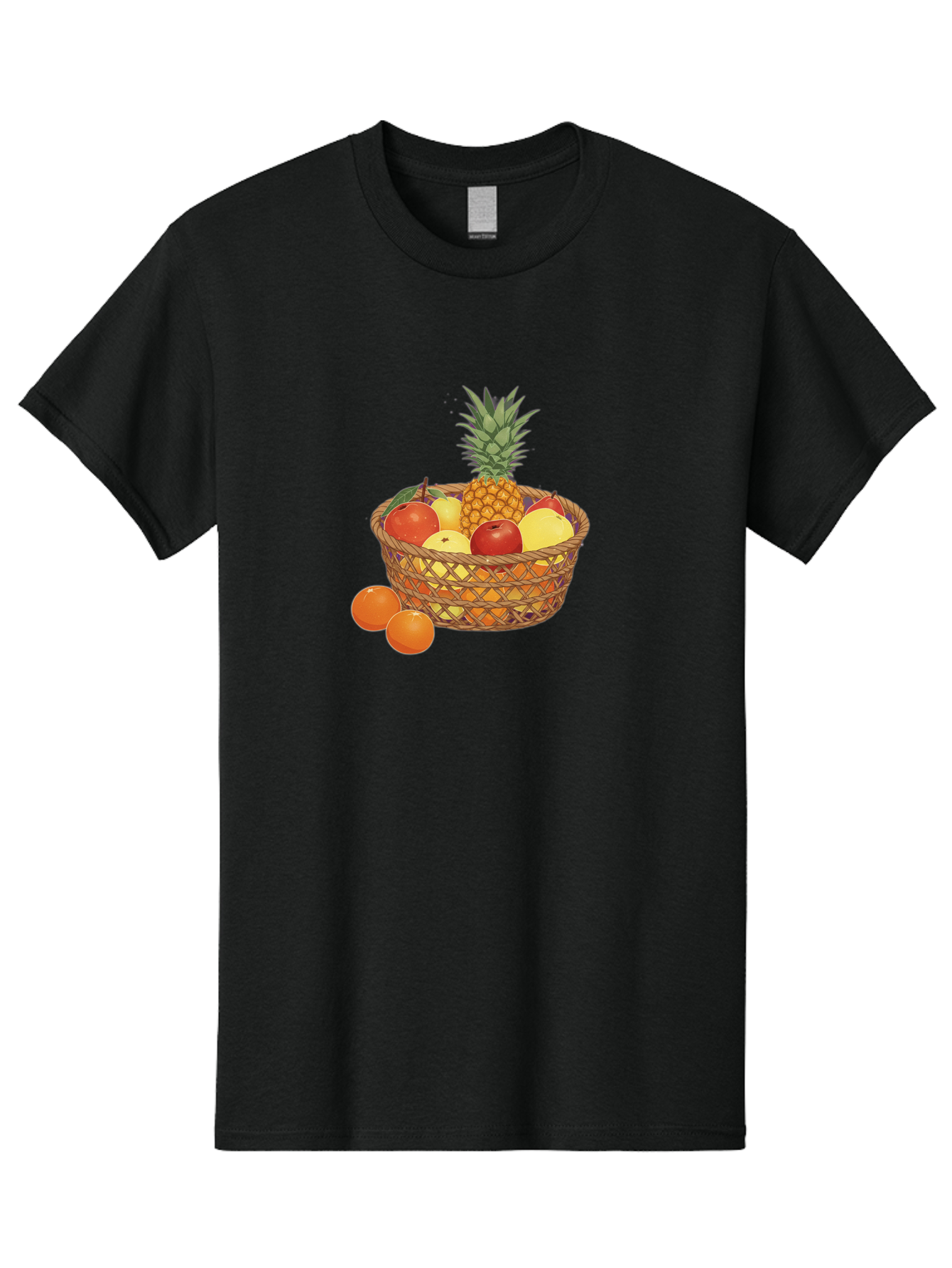 Fruit-Basket-3 Men'S Graphic Tee, 100% Cotton, Comfortable Casual Summer Wear, Machine Washable, Vintage Camera, Old Camera, Antique Camera, Black Camera, Classic Photography, Photography Equipment, Nostalgic Device, Film Camera, Camera Art Bai920