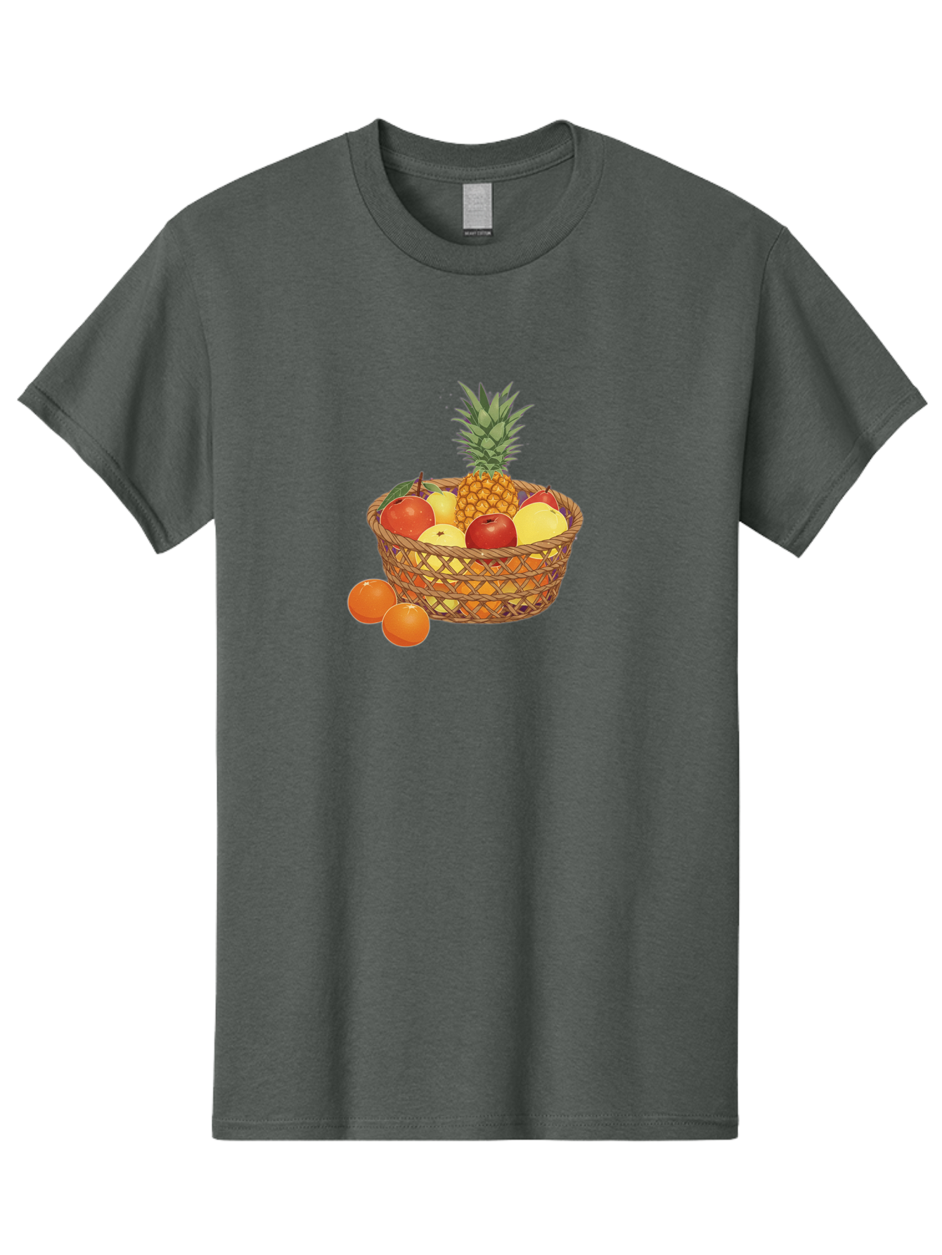 Fruit-Basket-3 Men'S Graphic Tee, 100% Cotton, Comfortable Casual Summer Wear, Machine Washable, Vintage Camera, Old Camera, Antique Camera, Black Camera, Classic Photography, Photography Equipment, Nostalgic Device, Film Camera, Camera Art Bai920