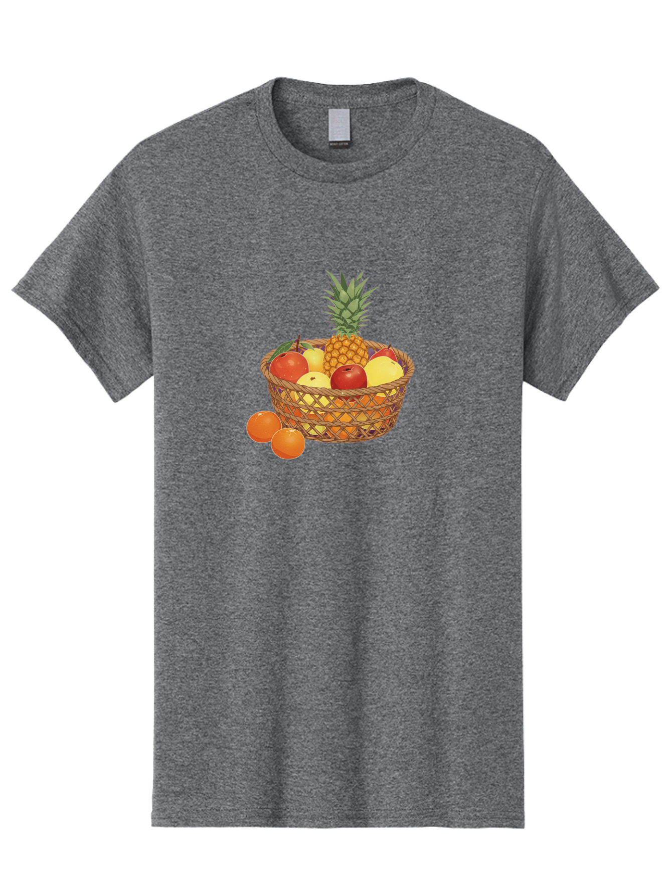 Fruit-Basket-3 Men'S Graphic Tee, 100% Cotton, Comfortable Casual Summer Wear, Machine Washable, Vintage Camera, Old Camera, Antique Camera, Black Camera, Classic Photography, Photography Equipment, Nostalgic Device, Film Camera, Camera Art Bai920