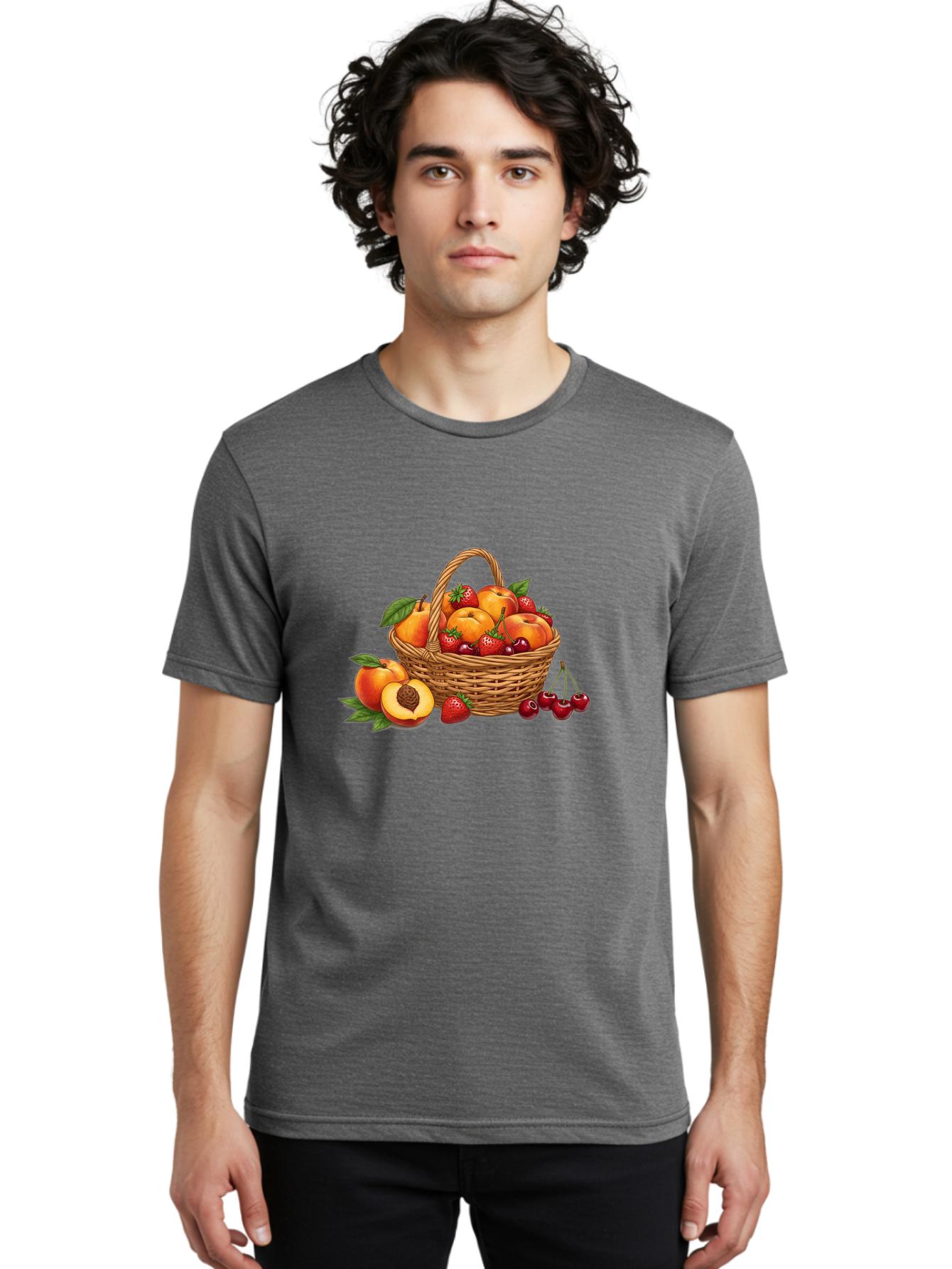 Fruit-Basket-31 Men'S Graphic Tee, 100% Cotton, Comfortable Casual Summer Wear, Machine Washable, Vintage Camera, Old Camera, Antique Camera, Black Camera, Classic Photography, Photography Equipment, Nostalgic Device, Film Camera, Camera Art Bai922