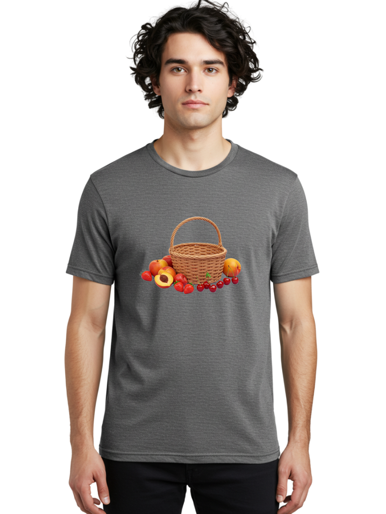 Fruit-Basket-32 Men'S Graphic Tee, 100% Cotton, Comfortable Casual Summer Wear, Machine Washable, Vintage Camera, Old Camera, Antique Camera, Black Camera, Classic Photography, Photography Equipment, Nostalgic Device, Film Camera, Camera Art Bai923