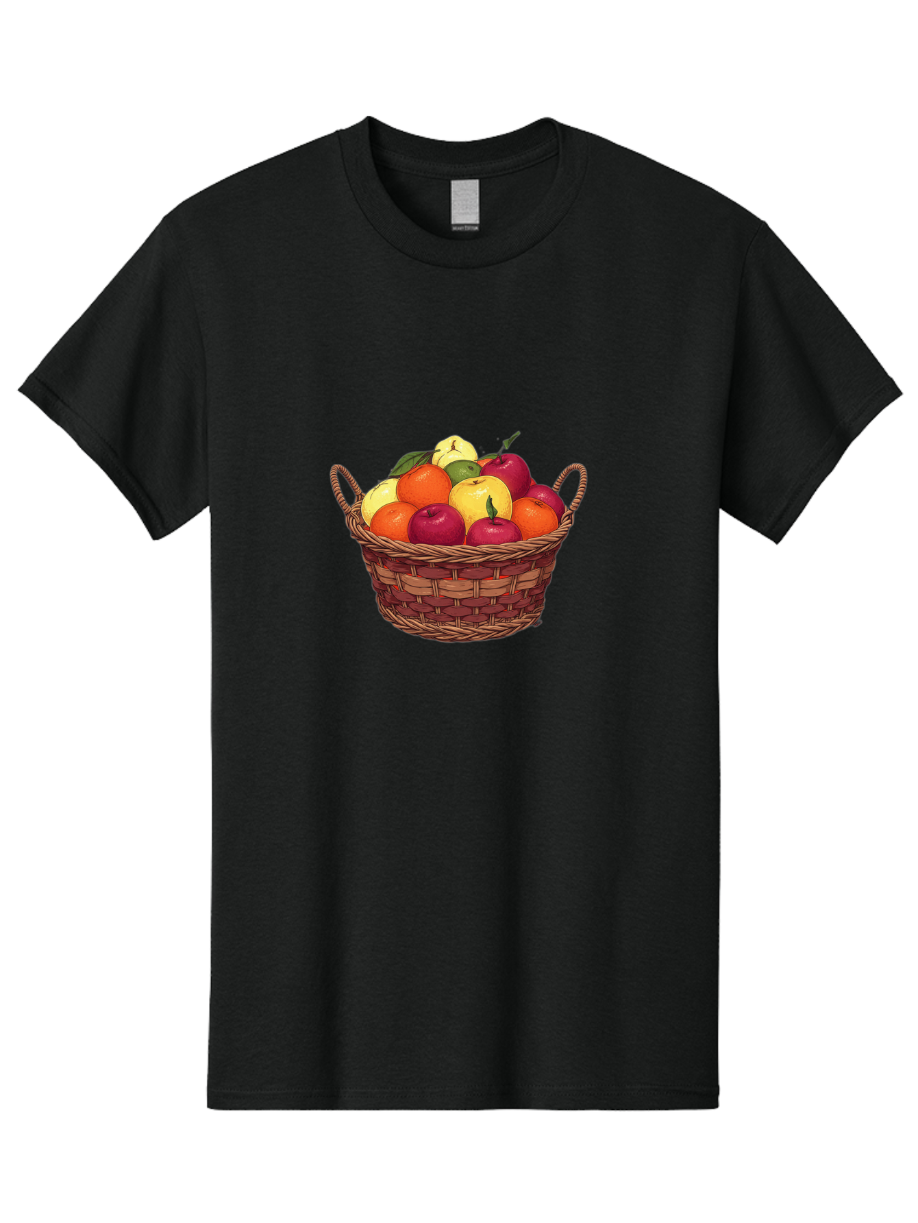 Fruit-Basket-4 Men'S Graphic Tee, 100% Cotton, Comfortable Casual Summer Wear, Machine Washable, Vintage Camera, Old Camera, Antique Camera, Black Camera, Classic Photography, Photography Equipment, Nostalgic Device, Film Camera, Camera Art Bai925