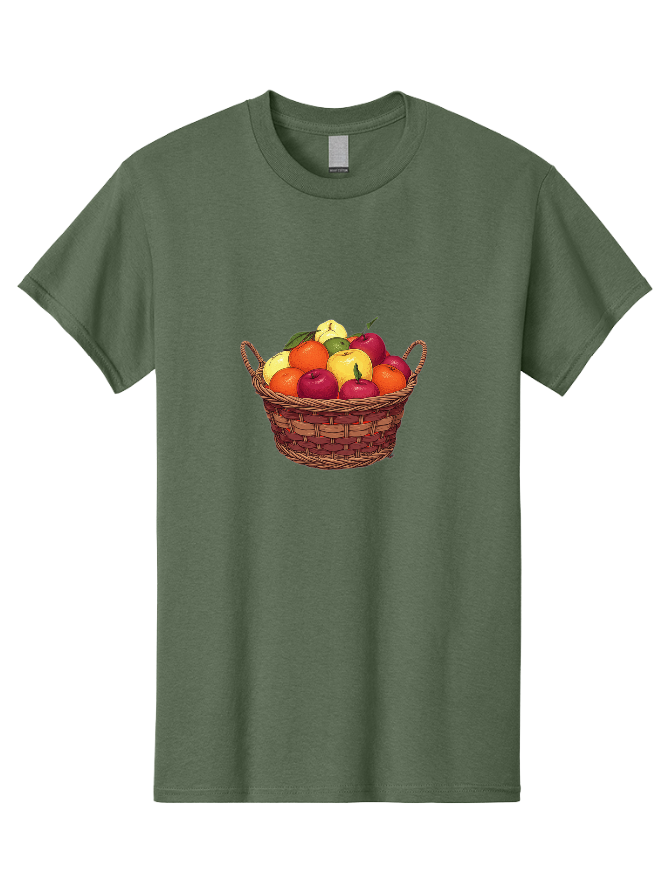Fruit-Basket-4 Men'S Graphic Tee, 100% Cotton, Comfortable Casual Summer Wear, Machine Washable, Vintage Camera, Old Camera, Antique Camera, Black Camera, Classic Photography, Photography Equipment, Nostalgic Device, Film Camera, Camera Art Bai925