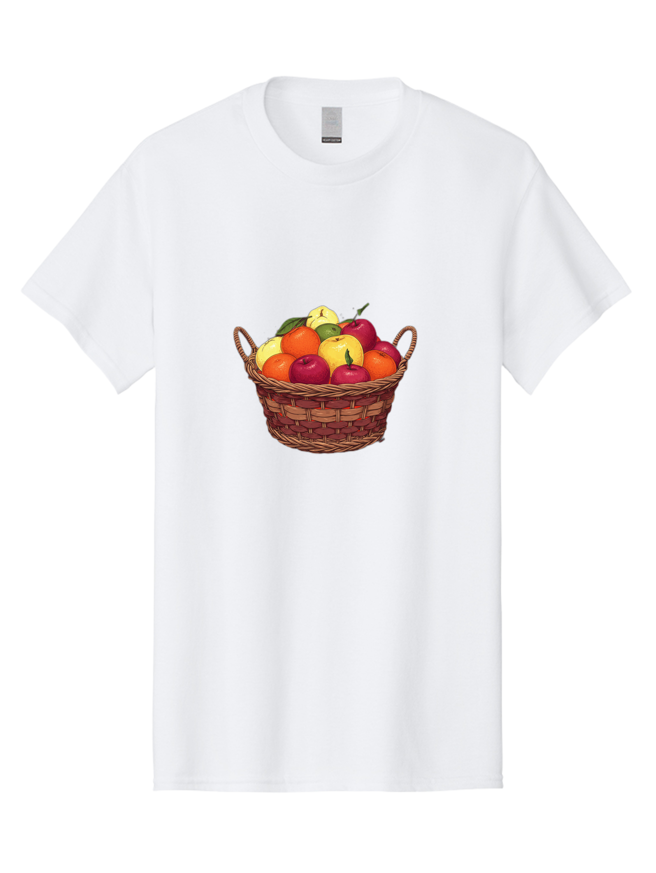 Fruit-Basket-4 Men'S Graphic Tee, 100% Cotton, Comfortable Casual Summer Wear, Machine Washable, Vintage Camera, Old Camera, Antique Camera, Black Camera, Classic Photography, Photography Equipment, Nostalgic Device, Film Camera, Camera Art Bai925