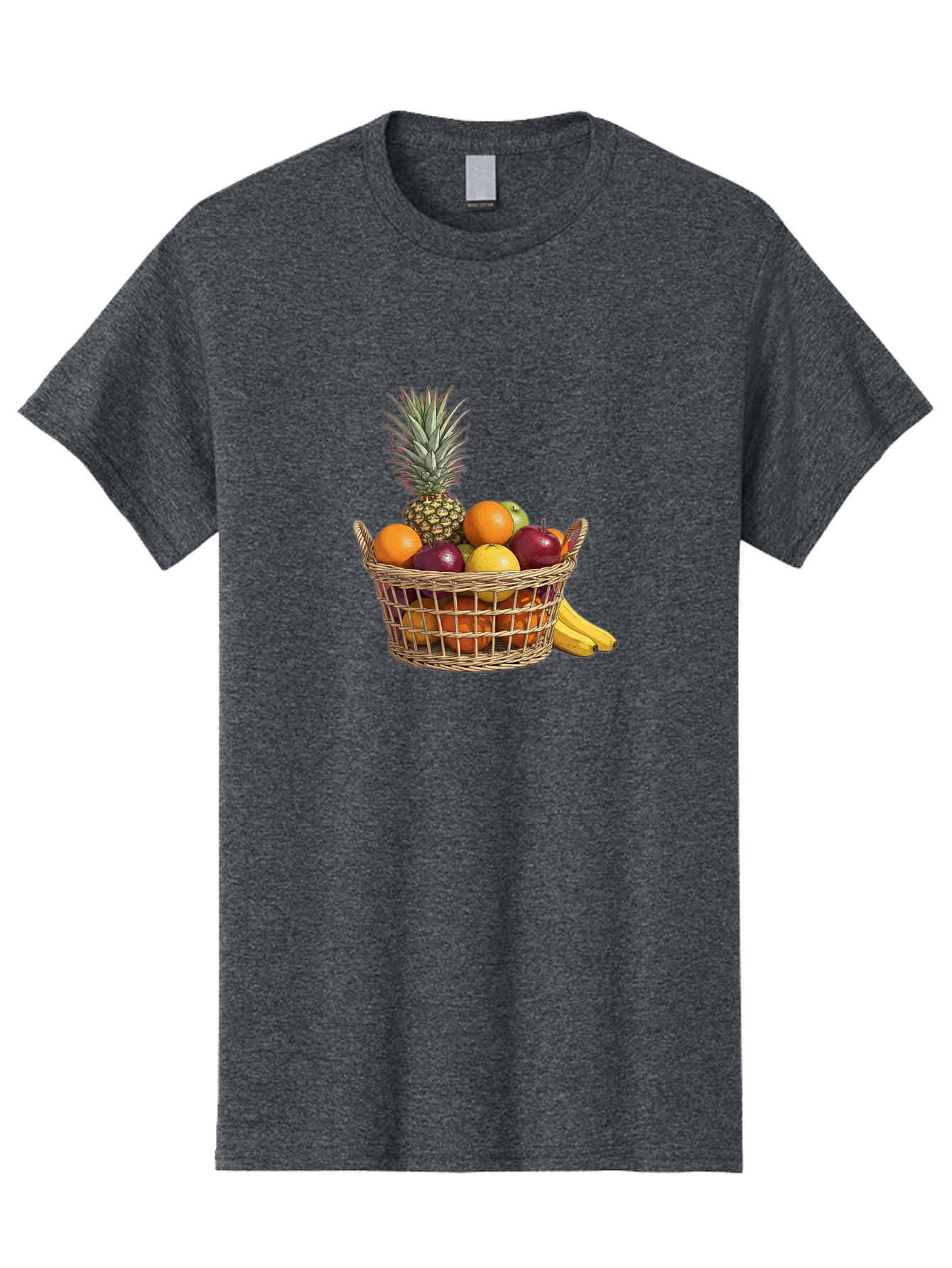 Fruit-Basket-5 Men'S Graphic Tee, 100% Cotton, Comfortable Casual Summer Wear, Machine Washable, Vintage Camera, Old Camera, Antique Camera, Black Camera, Classic Photography, Photography Equipment, Nostalgic Device, Film Camera, Camera Art Bai926