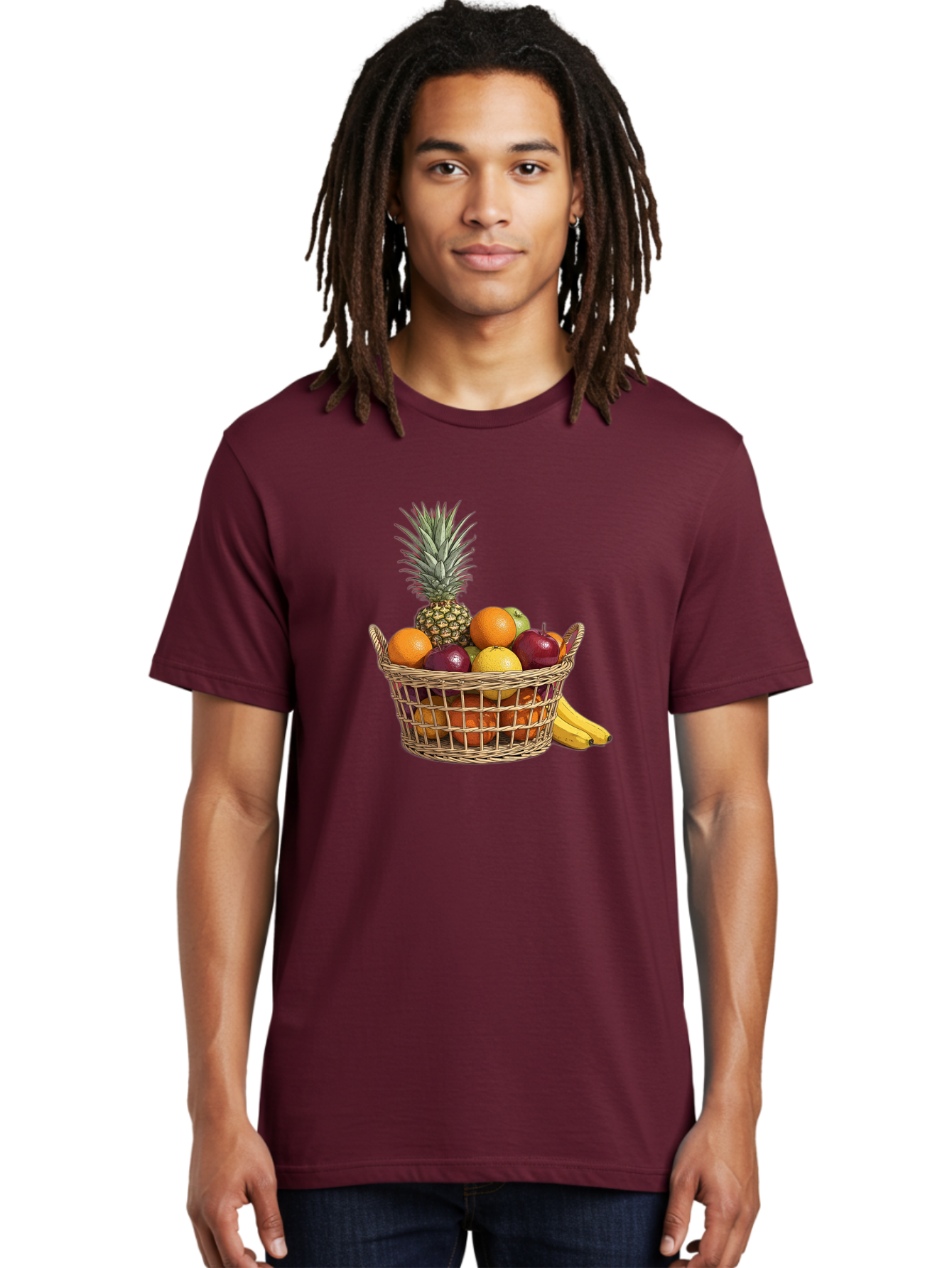 Fruit-Basket-5 Men'S Graphic Tee, 100% Cotton, Comfortable Casual Summer Wear, Machine Washable, Vintage Camera, Old Camera, Antique Camera, Black Camera, Classic Photography, Photography Equipment, Nostalgic Device, Film Camera, Camera Art Bai926