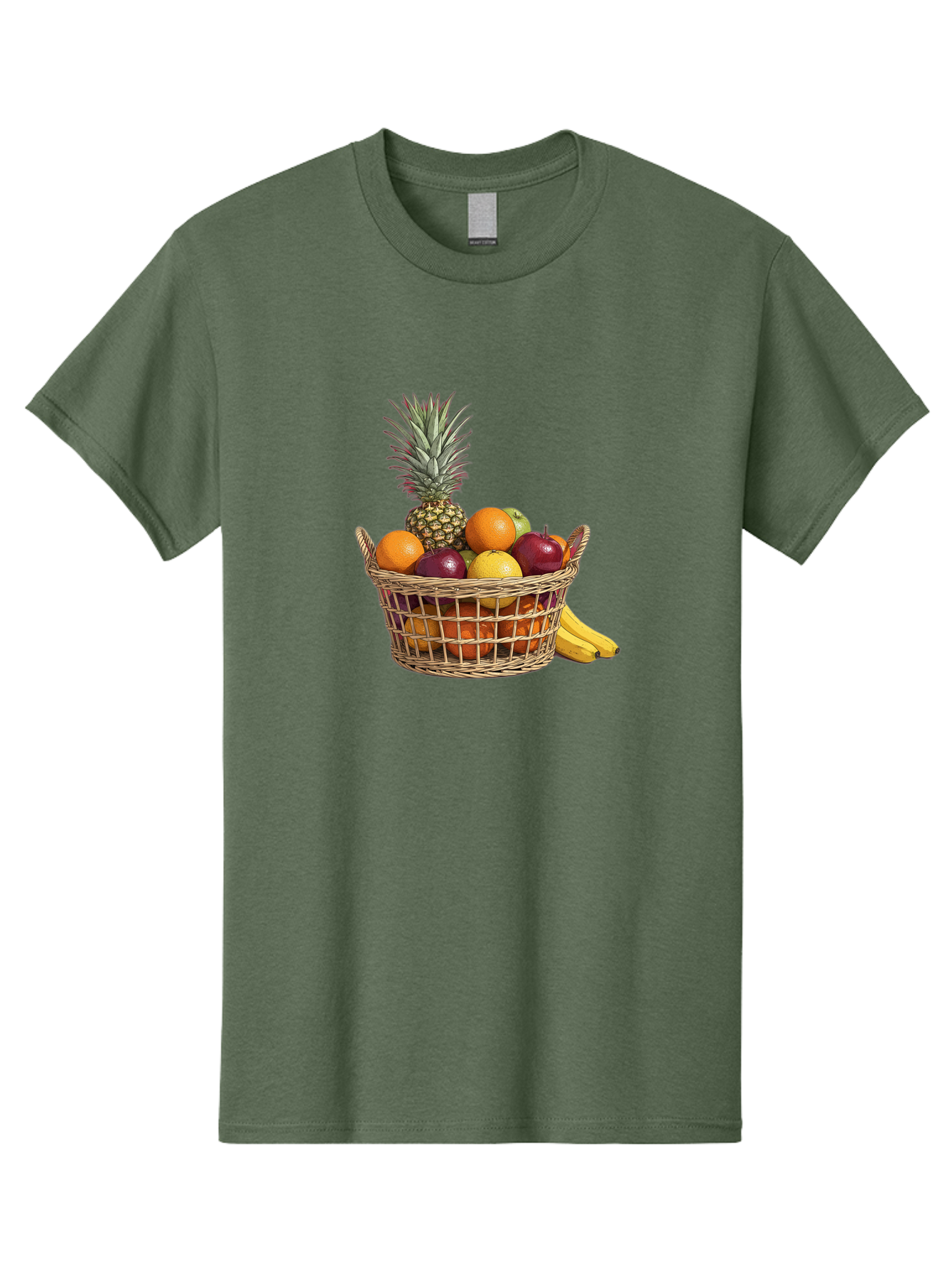 Fruit-Basket-5 Men'S Graphic Tee, 100% Cotton, Comfortable Casual Summer Wear, Machine Washable, Vintage Camera, Old Camera, Antique Camera, Black Camera, Classic Photography, Photography Equipment, Nostalgic Device, Film Camera, Camera Art Bai926