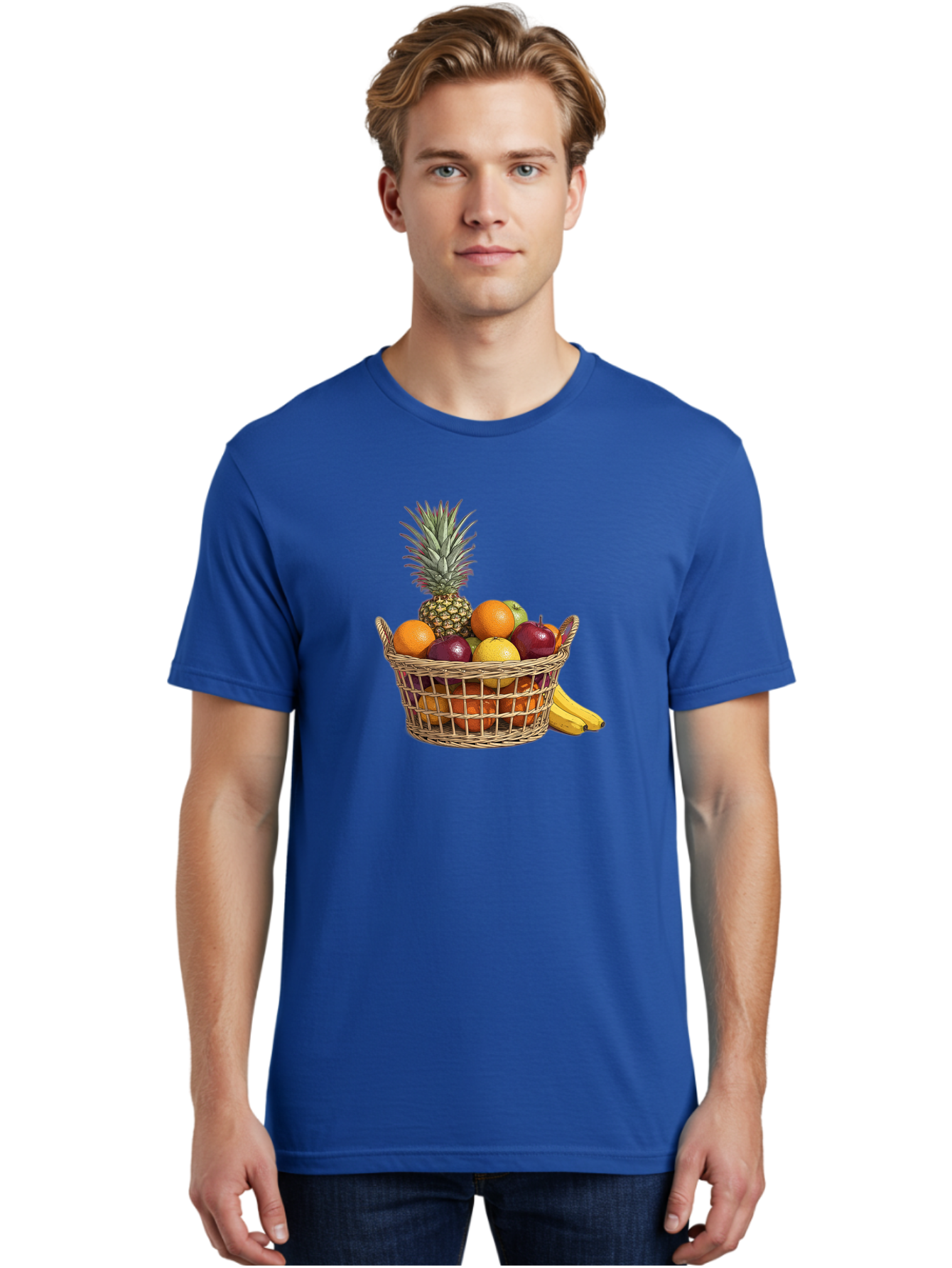 Fruit-Basket-5 Men'S Graphic Tee, 100% Cotton, Comfortable Casual Summer Wear, Machine Washable, Vintage Camera, Old Camera, Antique Camera, Black Camera, Classic Photography, Photography Equipment, Nostalgic Device, Film Camera, Camera Art Bai926