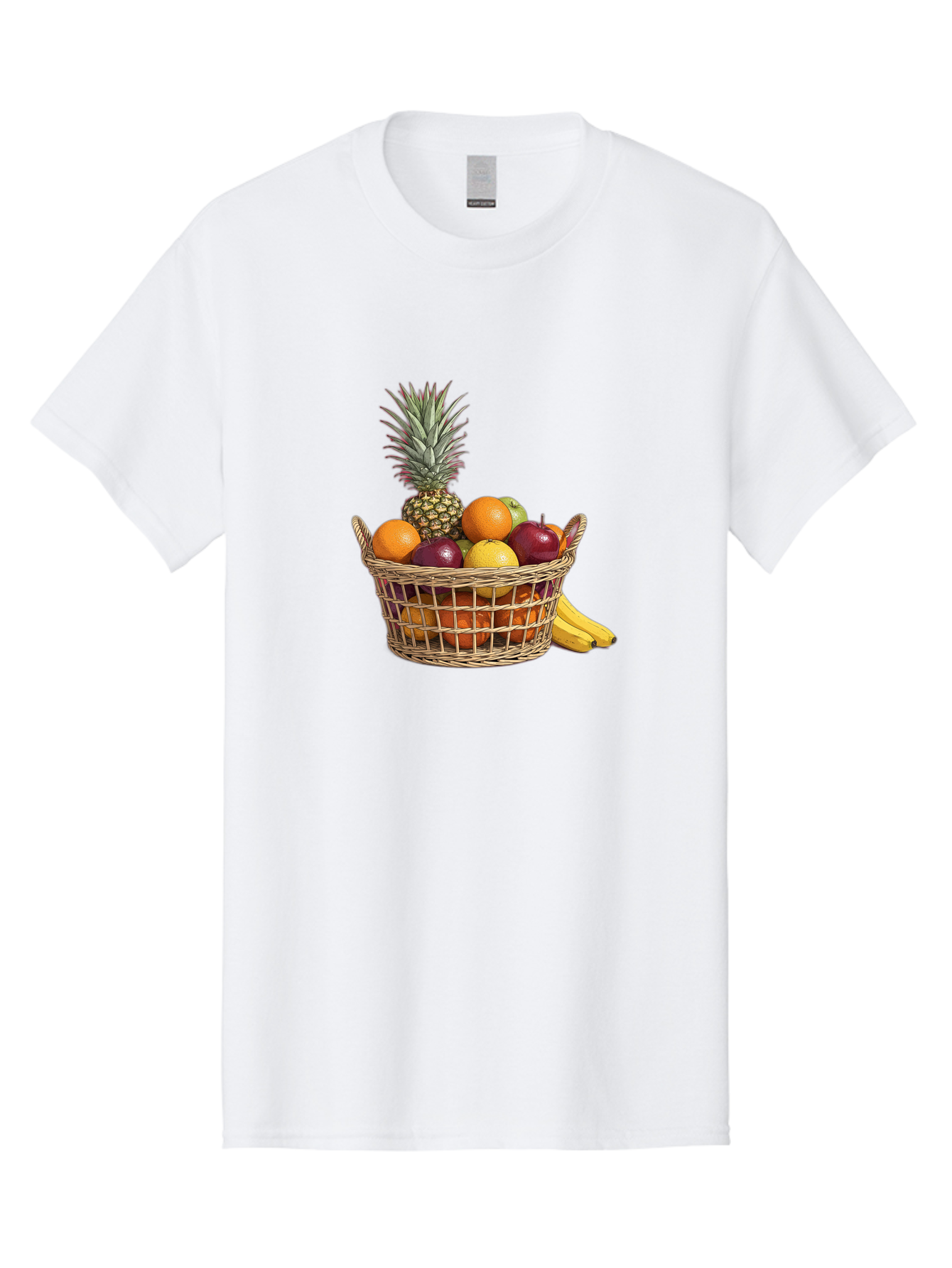 Fruit-Basket-5 Men'S Graphic Tee, 100% Cotton, Comfortable Casual Summer Wear, Machine Washable, Vintage Camera, Old Camera, Antique Camera, Black Camera, Classic Photography, Photography Equipment, Nostalgic Device, Film Camera, Camera Art Bai926