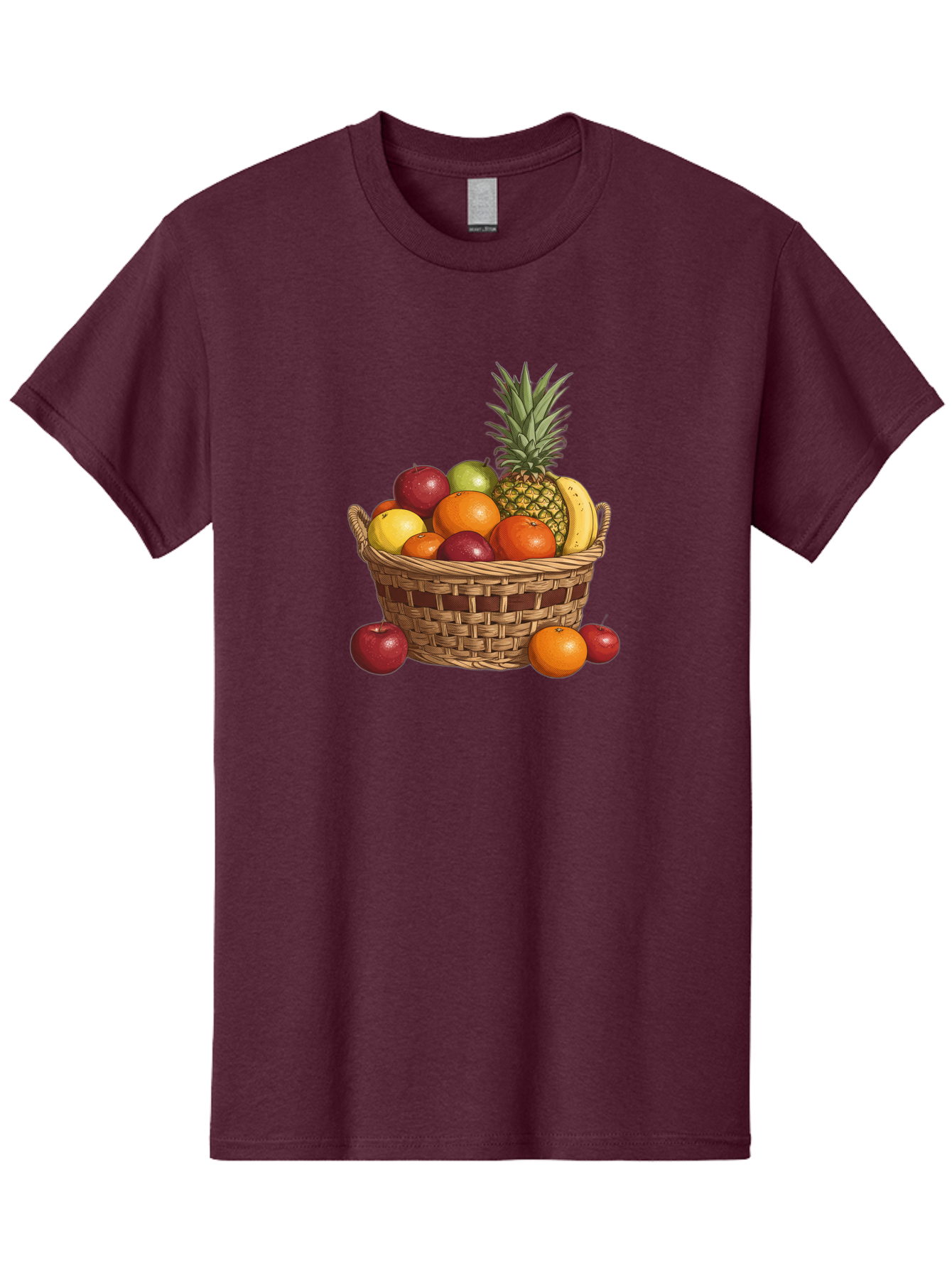 Fruit-Basket-6 Men'S Graphic Tee, 100% Cotton, Comfortable Casual Summer Wear, Machine Washable, Vintage Camera, Old Camera, Antique Camera, Black Camera, Classic Photography, Photography Equipment, Nostalgic Device, Film Camera, Camera Art Bai927