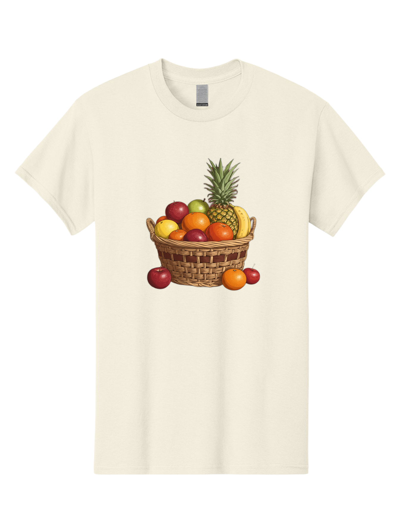 Fruit-Basket-6 Men'S Graphic Tee, 100% Cotton, Comfortable Casual Summer Wear, Machine Washable, Vintage Camera, Old Camera, Antique Camera, Black Camera, Classic Photography, Photography Equipment, Nostalgic Device, Film Camera, Camera Art Bai927