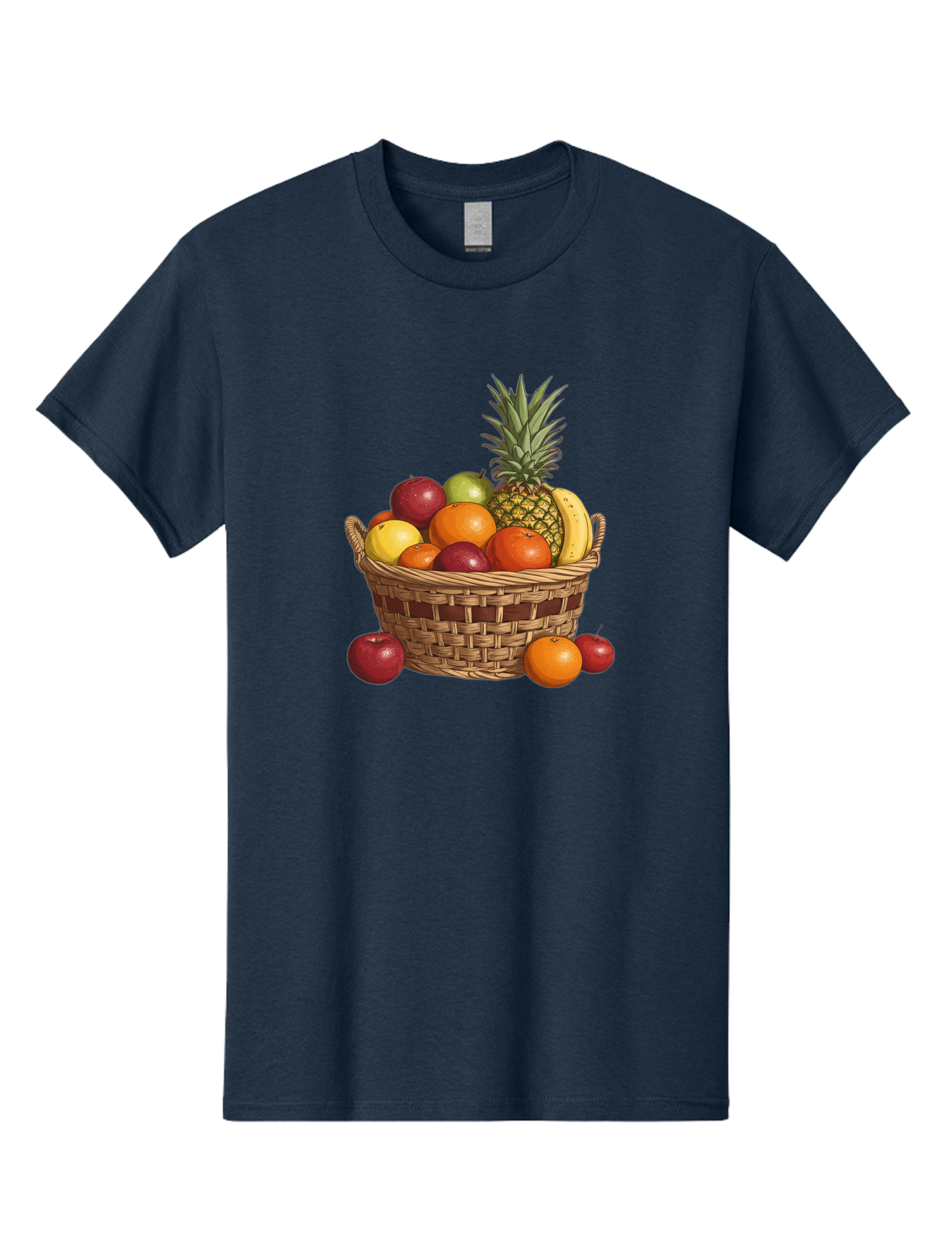 Fruit-Basket-6 Men'S Graphic Tee, 100% Cotton, Comfortable Casual Summer Wear, Machine Washable, Vintage Camera, Old Camera, Antique Camera, Black Camera, Classic Photography, Photography Equipment, Nostalgic Device, Film Camera, Camera Art Bai927