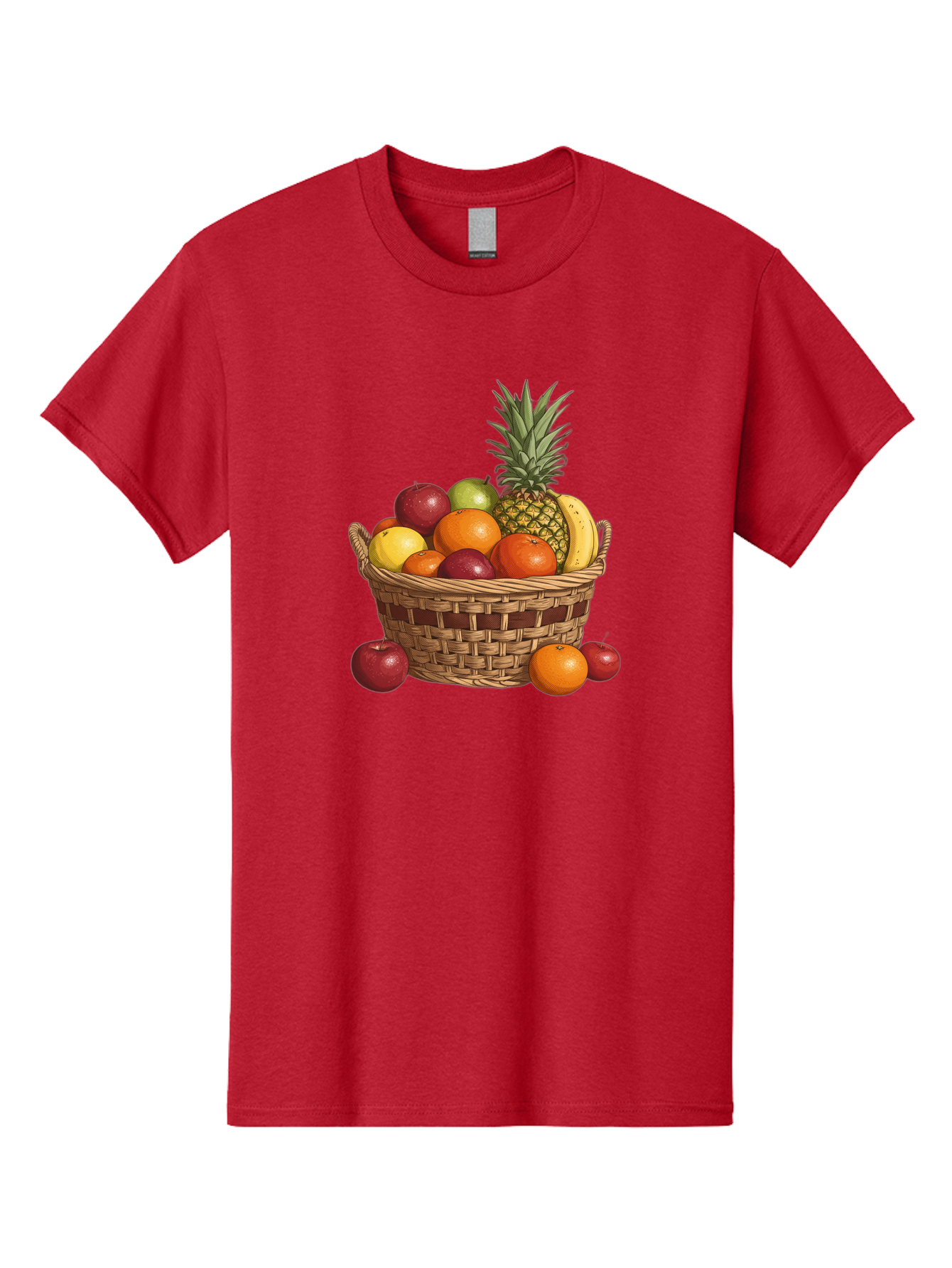 Fruit-Basket-6 Men'S Graphic Tee, 100% Cotton, Comfortable Casual Summer Wear, Machine Washable, Vintage Camera, Old Camera, Antique Camera, Black Camera, Classic Photography, Photography Equipment, Nostalgic Device, Film Camera, Camera Art Bai927