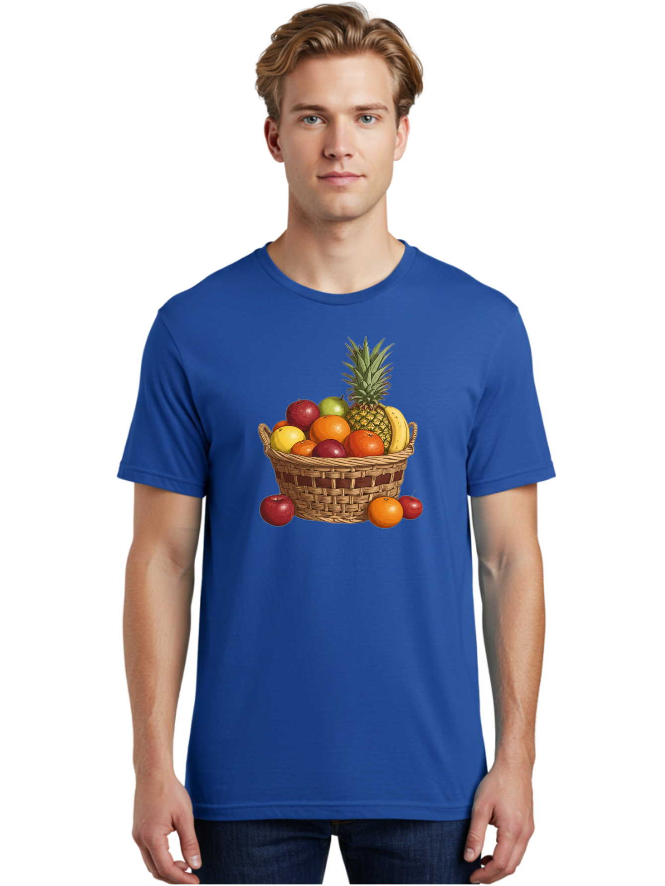 Fruit-Basket-6 Men'S Graphic Tee, 100% Cotton, Comfortable Casual Summer Wear, Machine Washable, Vintage Camera, Old Camera, Antique Camera, Black Camera, Classic Photography, Photography Equipment, Nostalgic Device, Film Camera, Camera Art Bai927