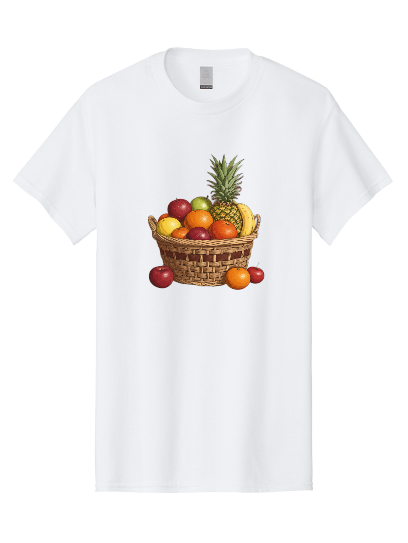Fruit-Basket-6 Men'S Graphic Tee, 100% Cotton, Comfortable Casual Summer Wear, Machine Washable, Vintage Camera, Old Camera, Antique Camera, Black Camera, Classic Photography, Photography Equipment, Nostalgic Device, Film Camera, Camera Art Bai927