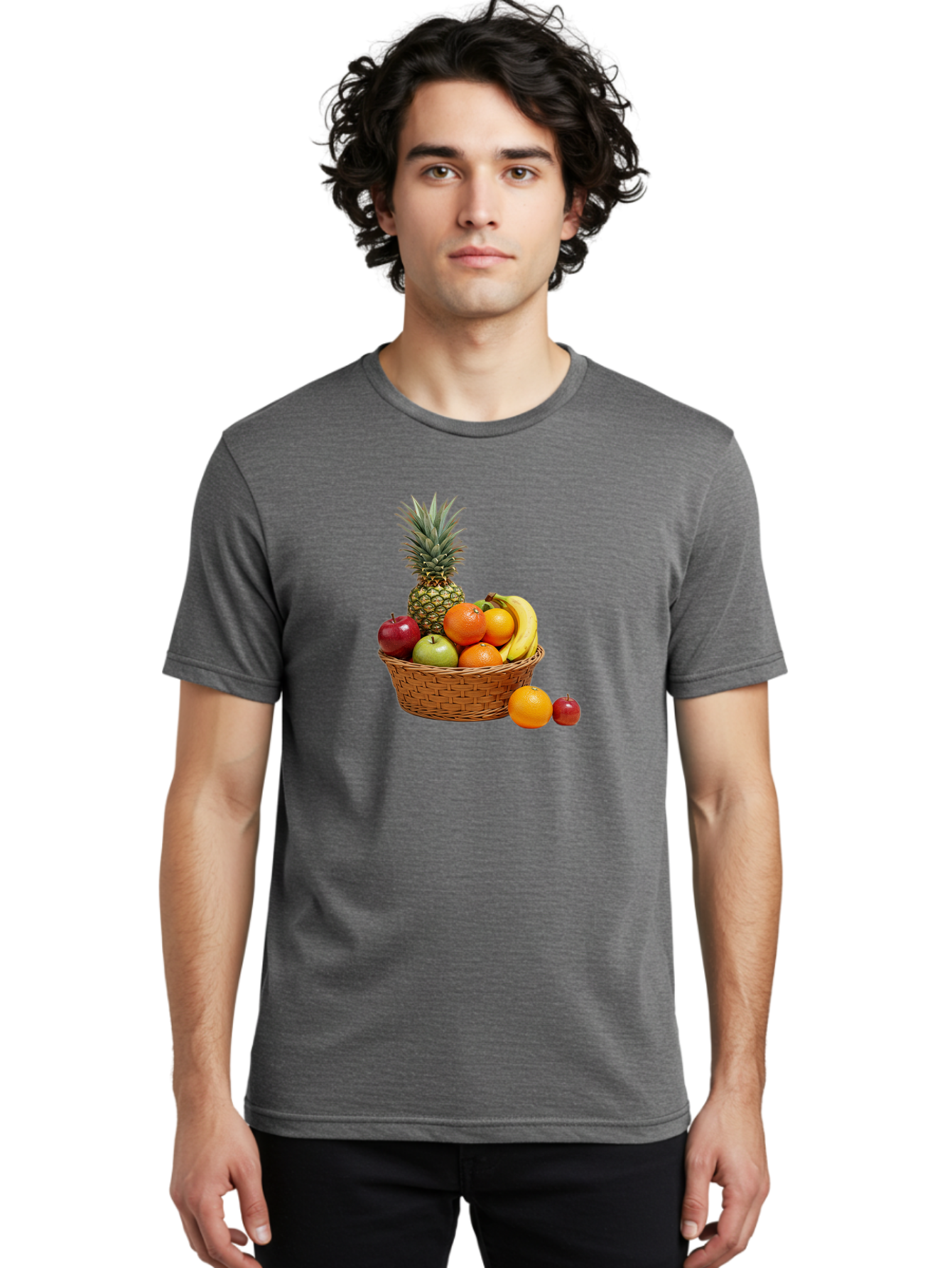 Fruit-Basket-7 Men'S Graphic Tee, 100% Cotton, Comfortable Casual Summer Wear, Machine Washable, Vintage Camera, Old Camera, Antique Camera, Black Camera, Classic Photography, Photography Equipment, Nostalgic Device, Film Camera, Camera Art Bai928
