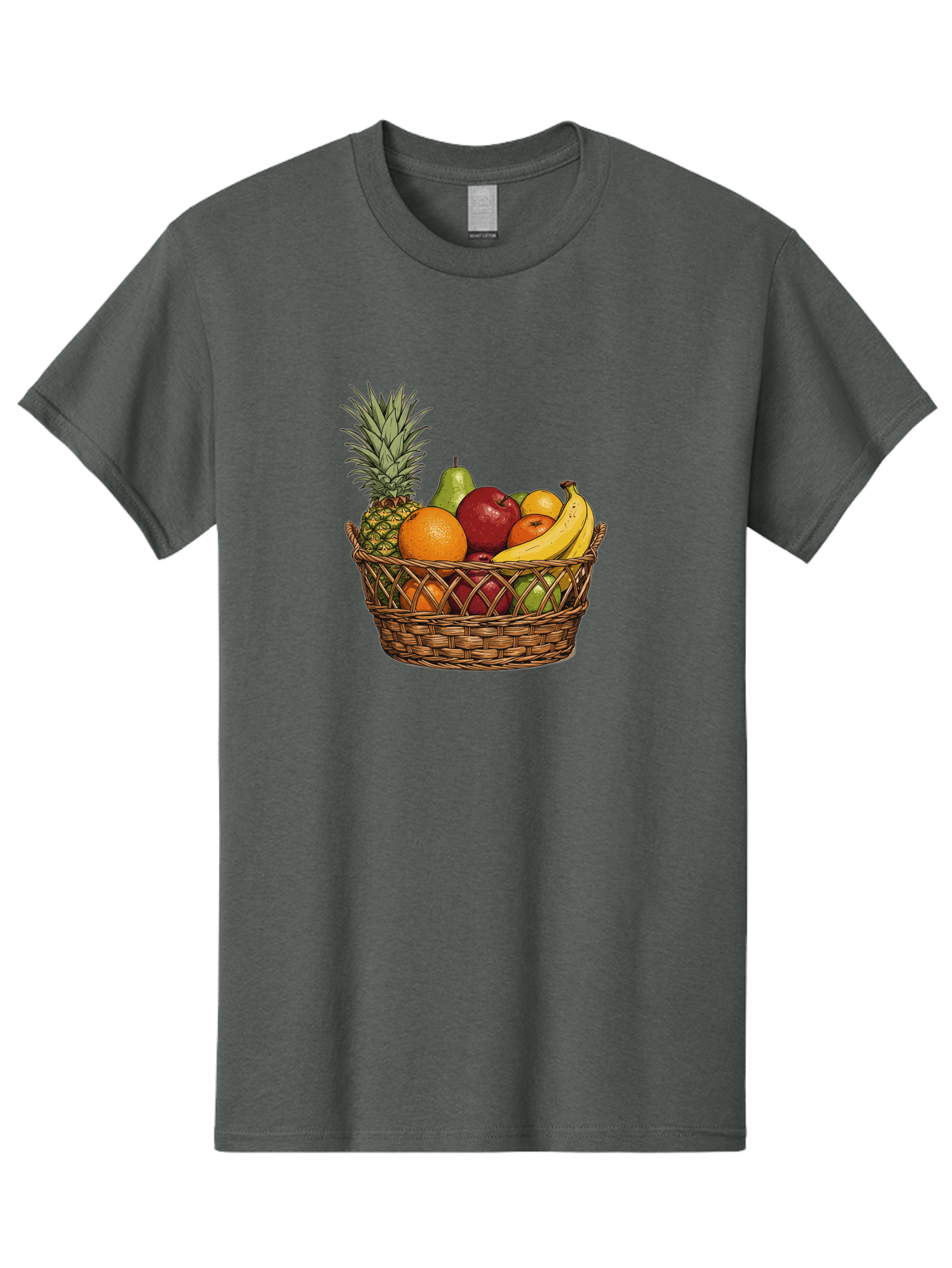 Fruit-Basket-8 Men'S Graphic Tee, 100% Cotton, Comfortable Casual Summer Wear, Machine Washable, Vintage Camera, Old Camera, Antique Camera, Black Camera, Classic Photography, Photography Equipment, Nostalgic Device, Film Camera, Camera Art Bai929