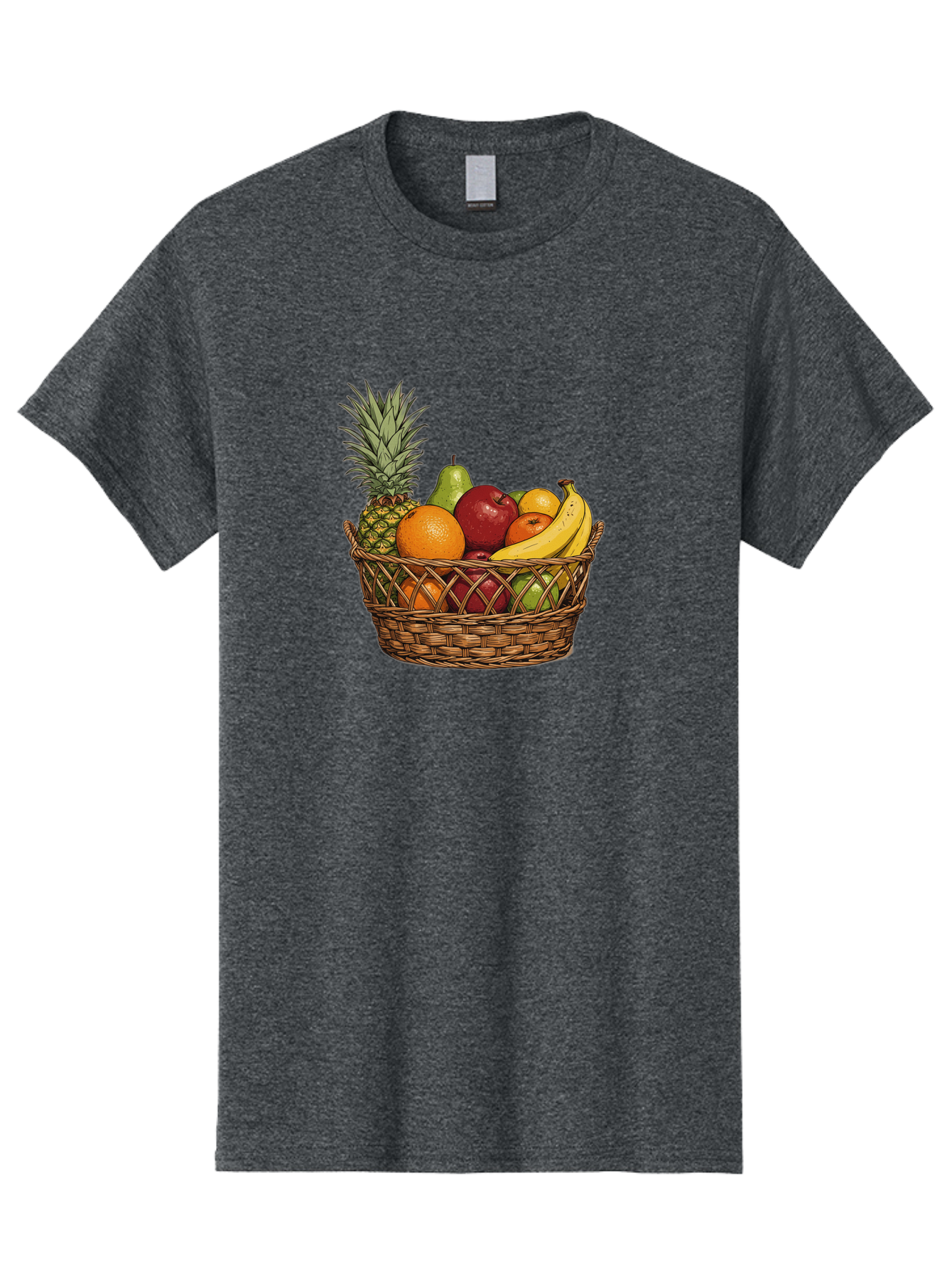 Fruit-Basket-8 Men'S Graphic Tee, 100% Cotton, Comfortable Casual Summer Wear, Machine Washable, Vintage Camera, Old Camera, Antique Camera, Black Camera, Classic Photography, Photography Equipment, Nostalgic Device, Film Camera, Camera Art Bai929