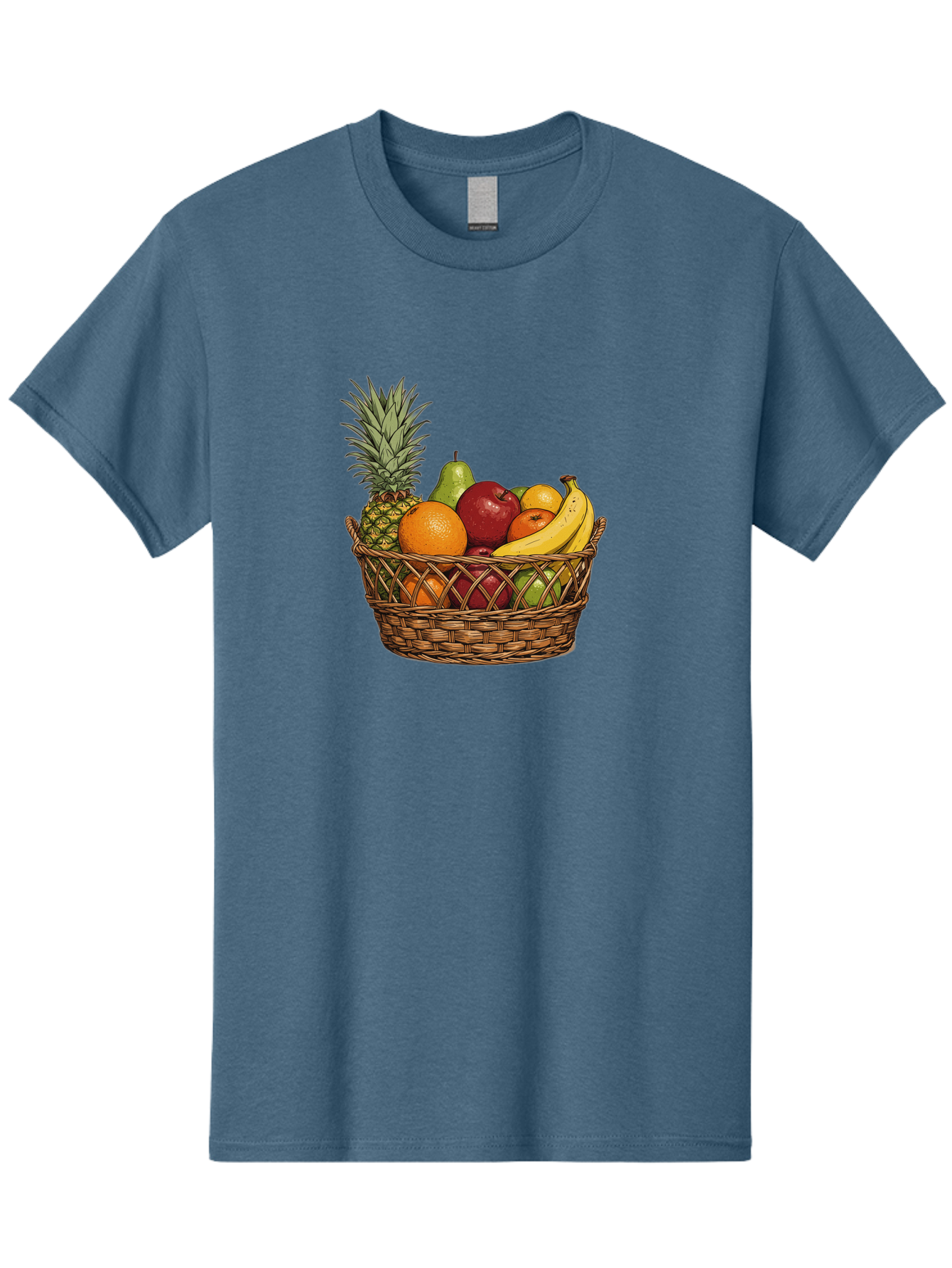 Fruit-Basket-8 Men'S Graphic Tee, 100% Cotton, Comfortable Casual Summer Wear, Machine Washable, Vintage Camera, Old Camera, Antique Camera, Black Camera, Classic Photography, Photography Equipment, Nostalgic Device, Film Camera, Camera Art Bai929