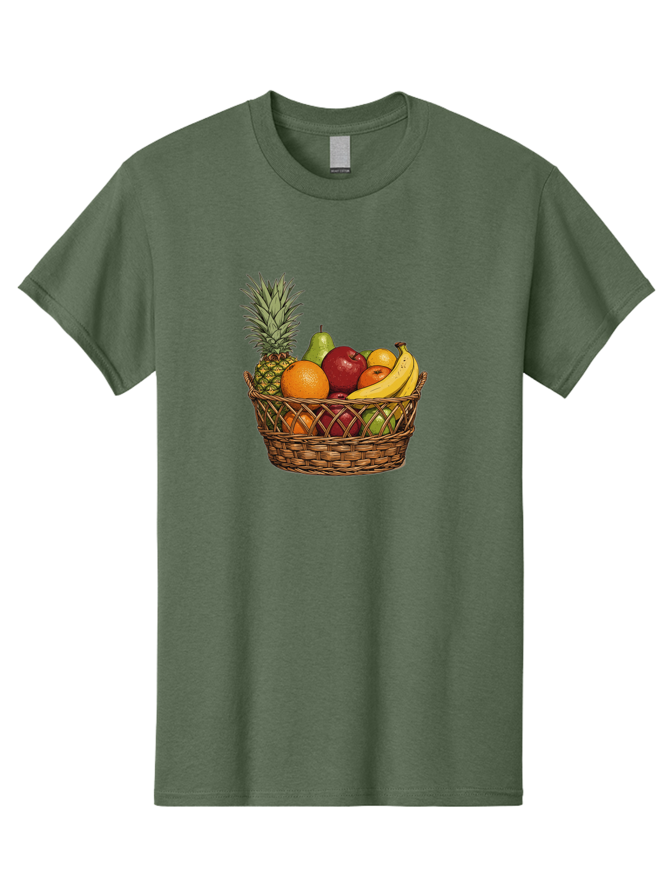 Fruit-Basket-8 Men'S Graphic Tee, 100% Cotton, Comfortable Casual Summer Wear, Machine Washable, Vintage Camera, Old Camera, Antique Camera, Black Camera, Classic Photography, Photography Equipment, Nostalgic Device, Film Camera, Camera Art Bai929