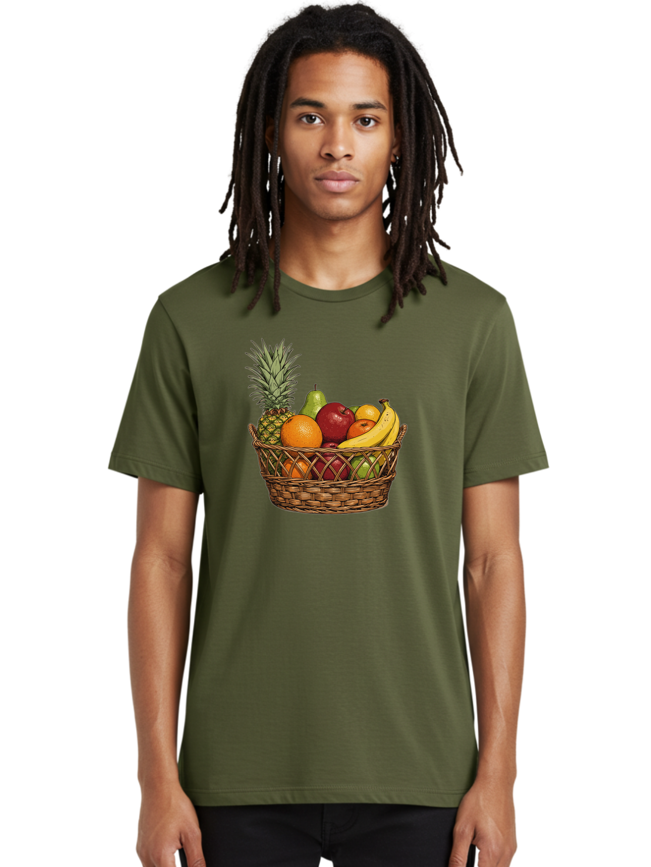Fruit-Basket-8 Men'S Graphic Tee, 100% Cotton, Comfortable Casual Summer Wear, Machine Washable, Vintage Camera, Old Camera, Antique Camera, Black Camera, Classic Photography, Photography Equipment, Nostalgic Device, Film Camera, Camera Art Bai929