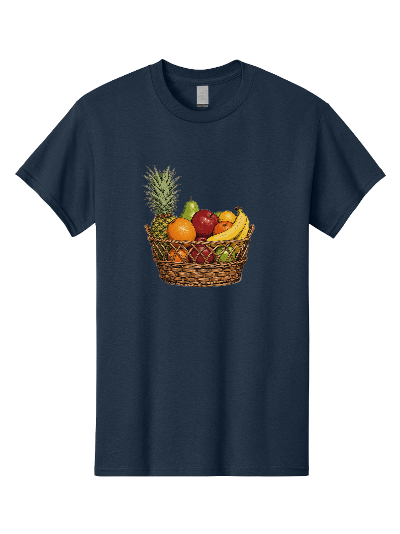 Fruit-Basket-8 Men'S Graphic Tee, 100% Cotton, Comfortable Casual Summer Wear, Machine Washable, Vintage Camera, Old Camera, Antique Camera, Black Camera, Classic Photography, Photography Equipment, Nostalgic Device, Film Camera, Camera Art Bai929