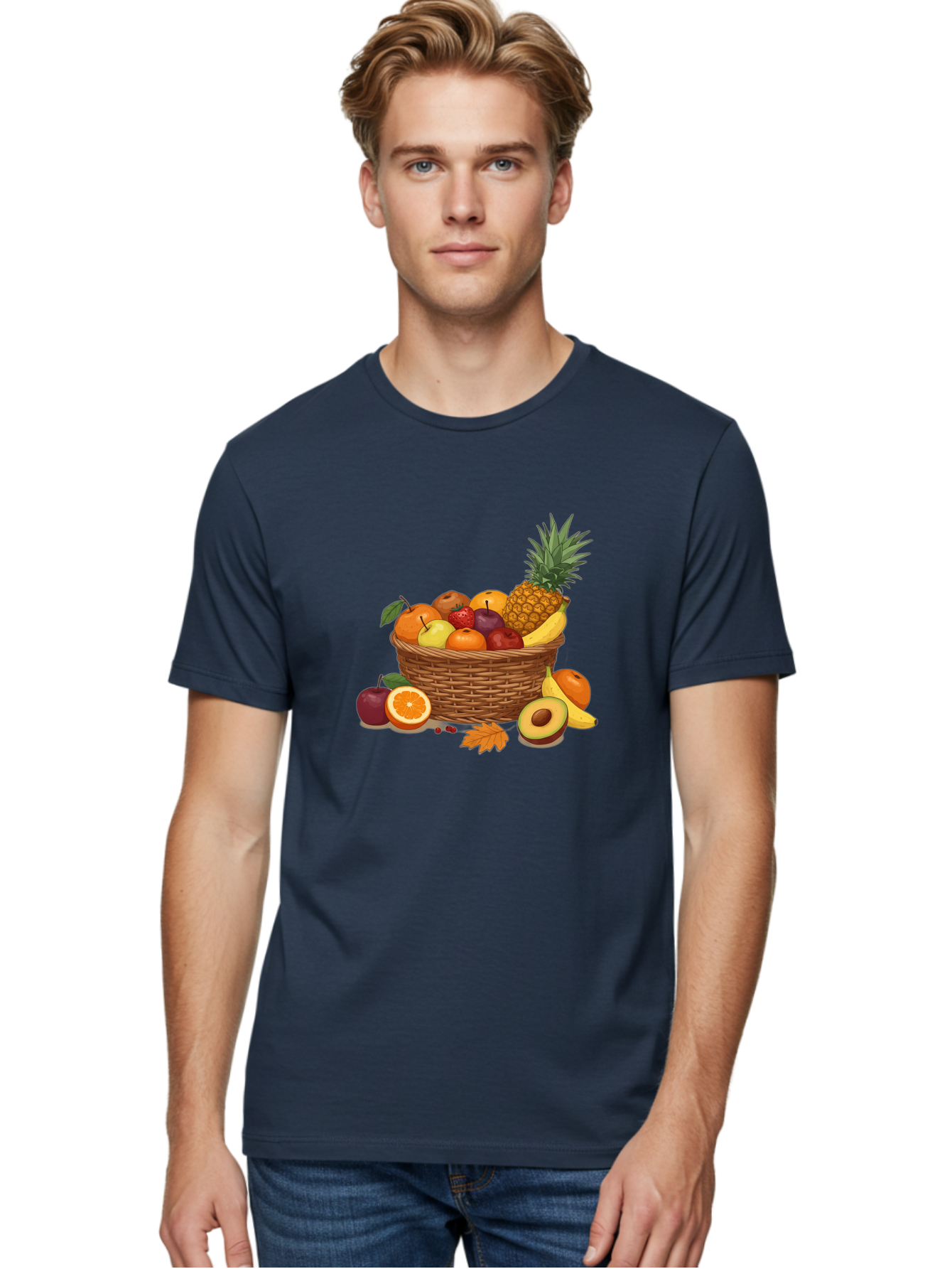 Fruit-Basket-9 Men'S Graphic Tee, 100% Cotton, Comfortable Casual Summer Wear, Machine Washable, Vintage Camera, Old Camera, Antique Camera, Black Camera, Classic Photography, Photography Equipment, Nostalgic Device, Film Camera, Camera Art Bai930