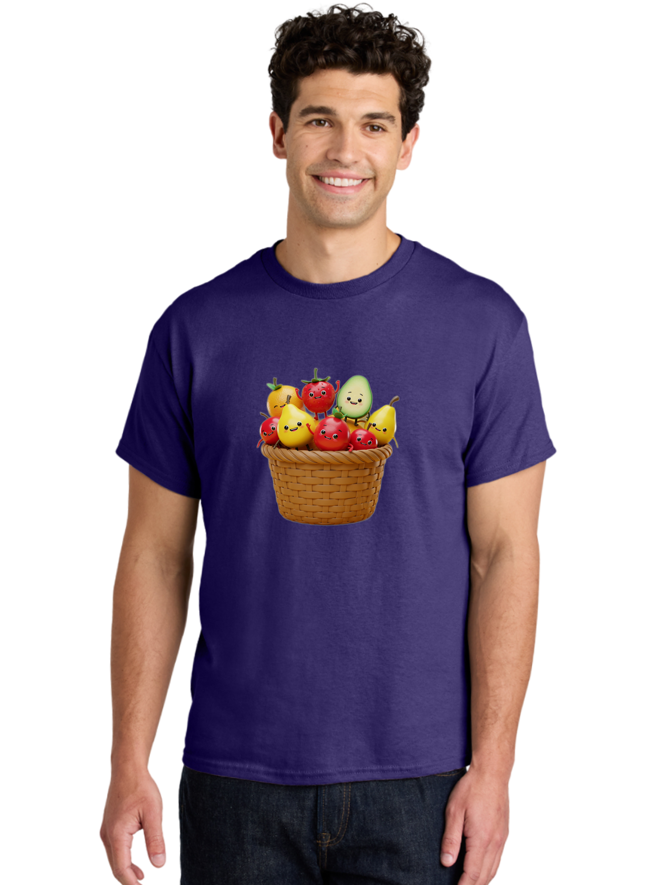 Fruit-Characters-Basket Men'S Graphic Tee, 100% Cotton, Comfortable Casual Summer Wear, Machine Washable, Vintage Camera, Old Camera, Antique Camera, Black Camera, Classic Photography, Photography Equipment, Nostalgic Device, Film Camera, Bai932
