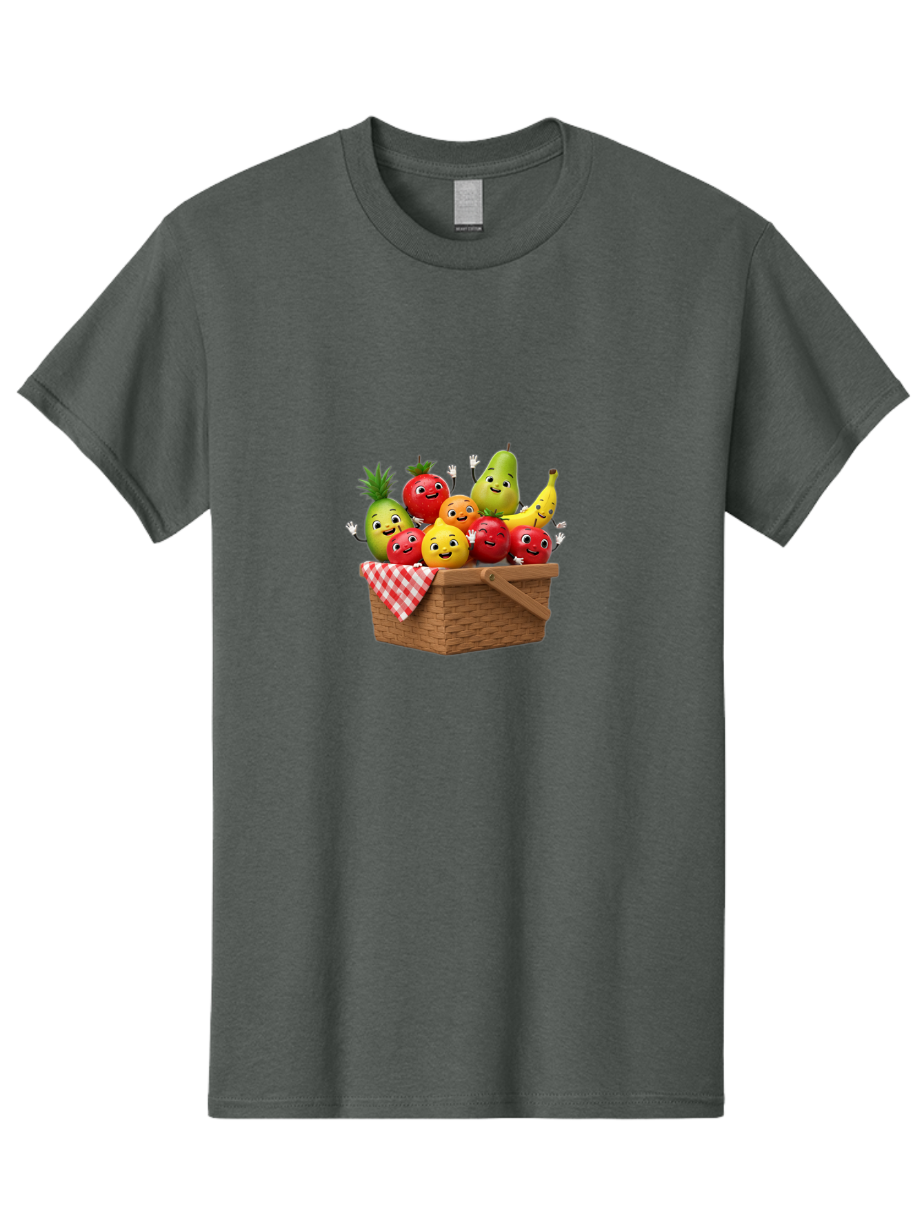 Fruit-Characters-In-Basket Men'S Graphic Tee, 100% Cotton, Comfortable Casual Summer Wear, Machine Washable, Vintage Camera, Old Camera, Antique Camera, Black Camera, Classic Photography, Photography Equipment, Nostalgic Device, Film Camera, Bai933