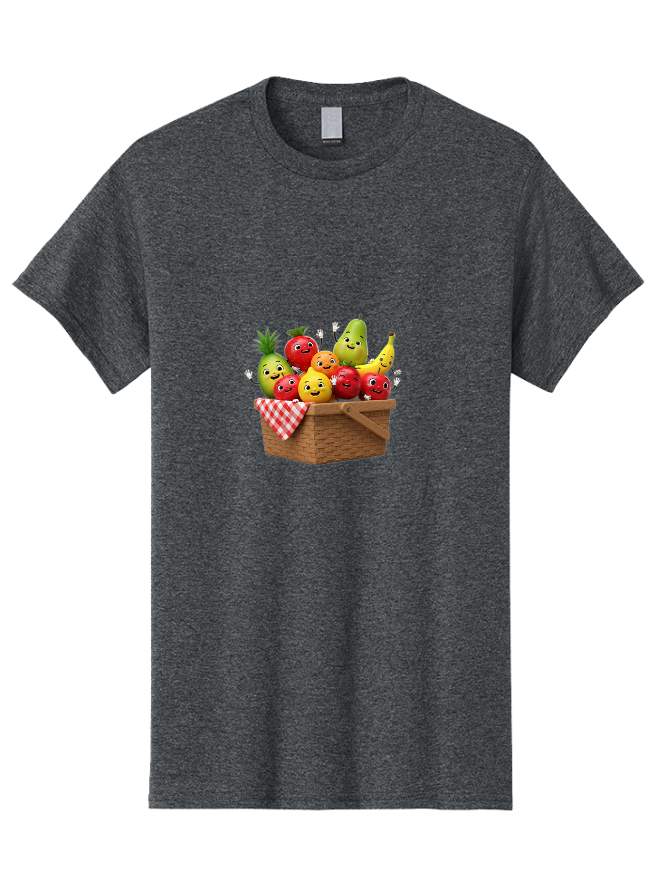 Fruit-Characters-In-Basket Men'S Graphic Tee, 100% Cotton, Comfortable Casual Summer Wear, Machine Washable, Vintage Camera, Old Camera, Antique Camera, Black Camera, Classic Photography, Photography Equipment, Nostalgic Device, Film Camera, Bai933