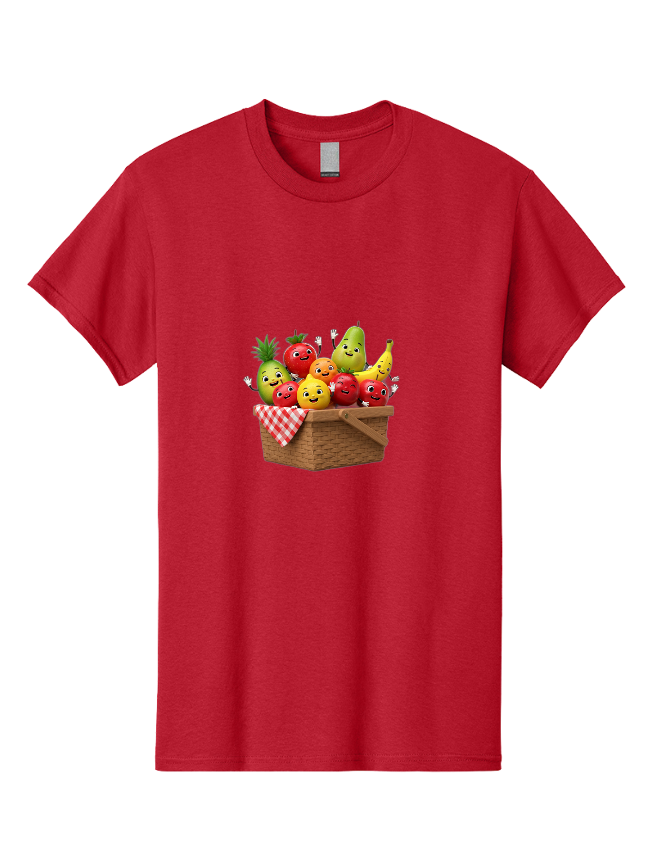 Fruit-Characters-In-Basket Men'S Graphic Tee, 100% Cotton, Comfortable Casual Summer Wear, Machine Washable, Vintage Camera, Old Camera, Antique Camera, Black Camera, Classic Photography, Photography Equipment, Nostalgic Device, Film Camera, Bai933