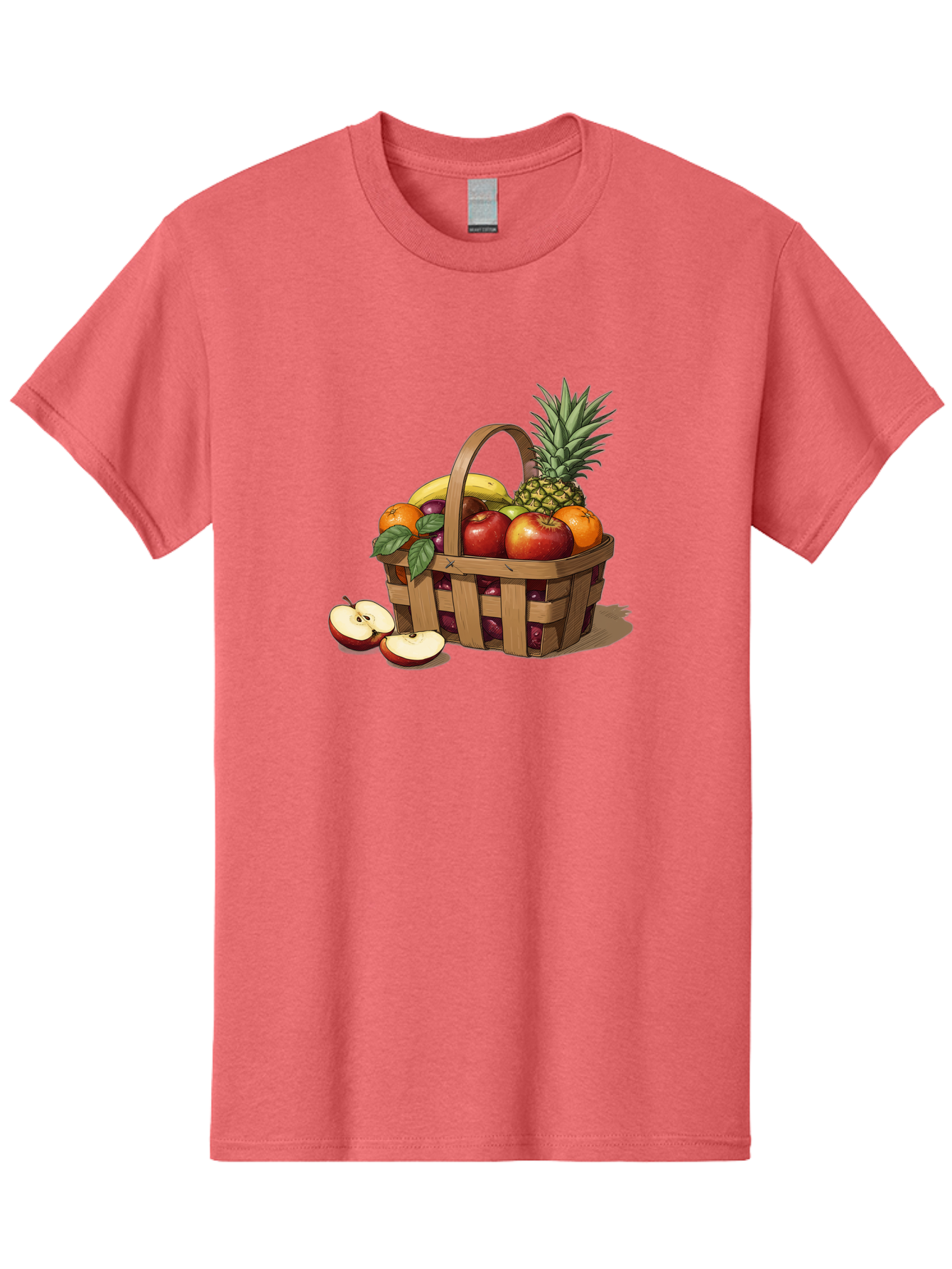 Fruit-Wicker-Basket Men'S Graphic Tee, 100% Cotton, Comfortable Casual Summer Wear, Machine Washable, Vintage Camera, Old Camera, Antique Camera, Black Camera, Classic Photography, Photography Equipment, Nostalgic Device, Film Camera, Bai935