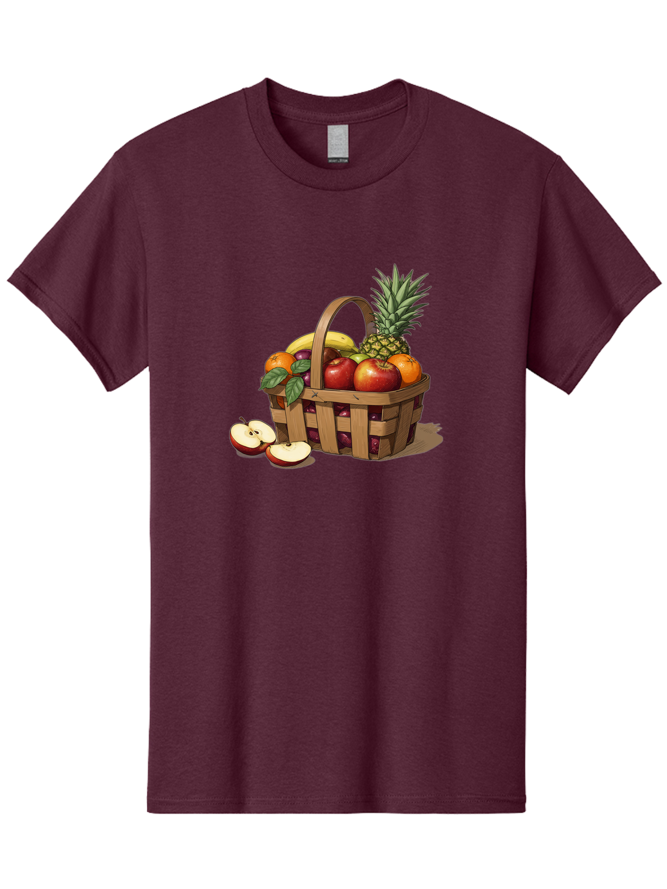 Fruit-Wicker-Basket Men'S Graphic Tee, 100% Cotton, Comfortable Casual Summer Wear, Machine Washable, Vintage Camera, Old Camera, Antique Camera, Black Camera, Classic Photography, Photography Equipment, Nostalgic Device, Film Camera, Bai935