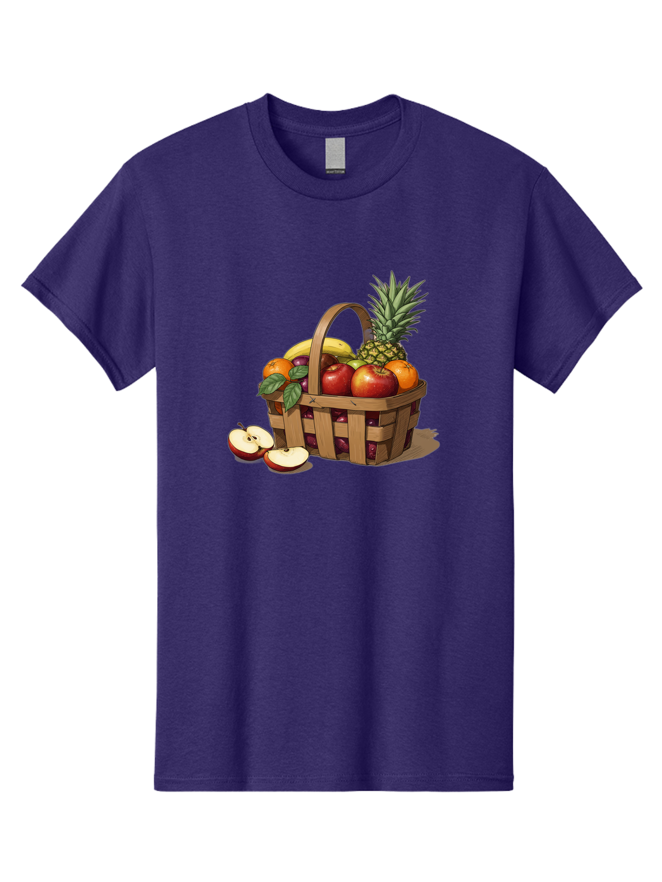 Fruit-Wicker-Basket Men'S Graphic Tee, 100% Cotton, Comfortable Casual Summer Wear, Machine Washable, Vintage Camera, Old Camera, Antique Camera, Black Camera, Classic Photography, Photography Equipment, Nostalgic Device, Film Camera, Bai935
