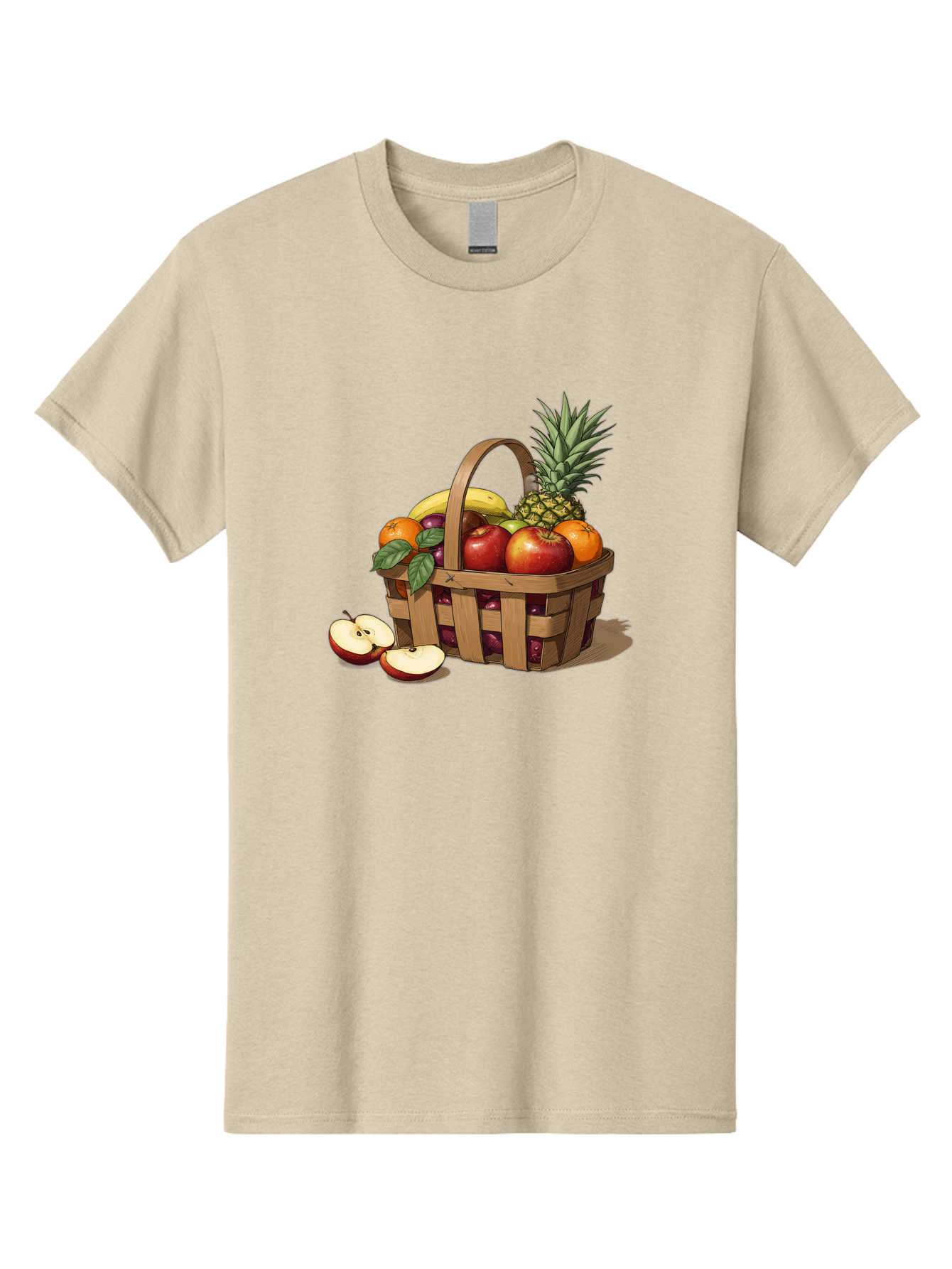 Fruit-Wicker-Basket Men'S Graphic Tee, 100% Cotton, Comfortable Casual Summer Wear, Machine Washable, Vintage Camera, Old Camera, Antique Camera, Black Camera, Classic Photography, Photography Equipment, Nostalgic Device, Film Camera, Bai935