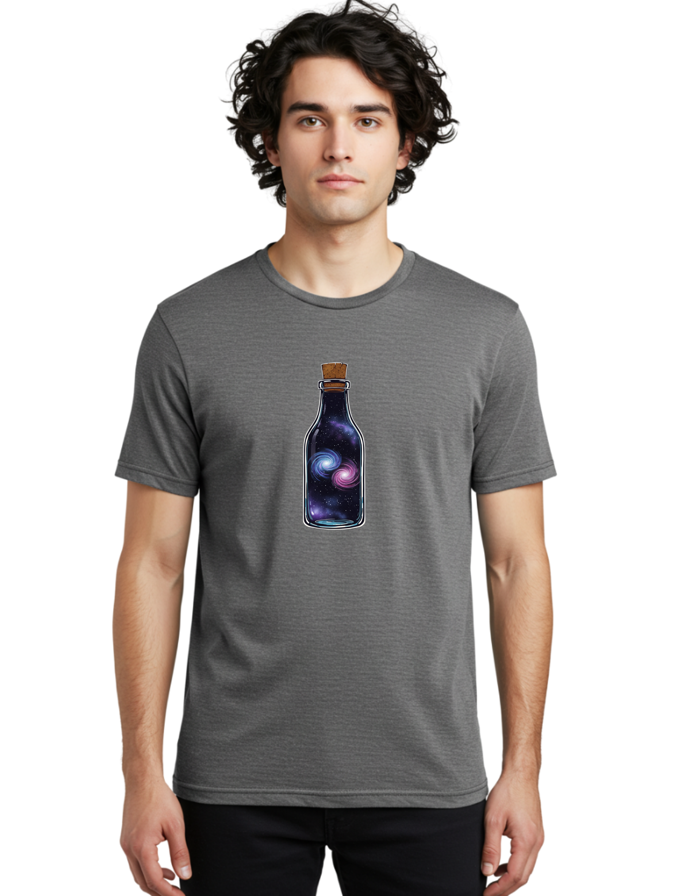 Galaxies-In-Bottle Men'S Graphic Tee, 100% Cotton, Comfortable Casual Summer Wear, Machine Washable, Vintage Camera, Old Camera, Antique Camera, Black Camera, Classic Photography, Photography Equipment, Nostalgic Device, Film Camera, Bai937