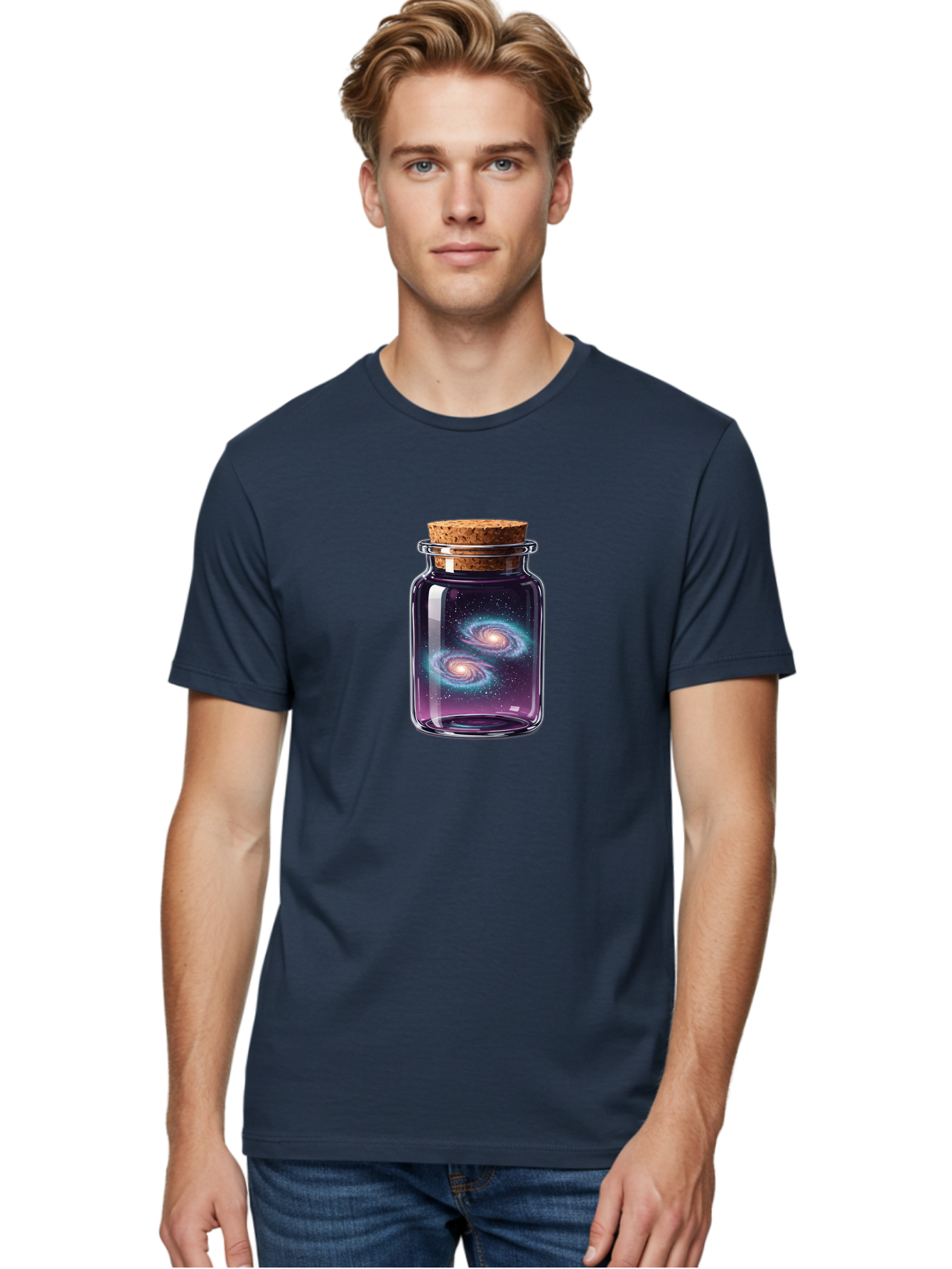 Galaxies-In-Jar Men'S Graphic Tee, 100% Cotton, Comfortable Casual Summer Wear, Machine Washable, Vintage Camera, Old Camera, Antique Camera, Black Camera, Classic Photography, Photography Equipment, Nostalgic Device, Film Camera, Camera Art Bai938