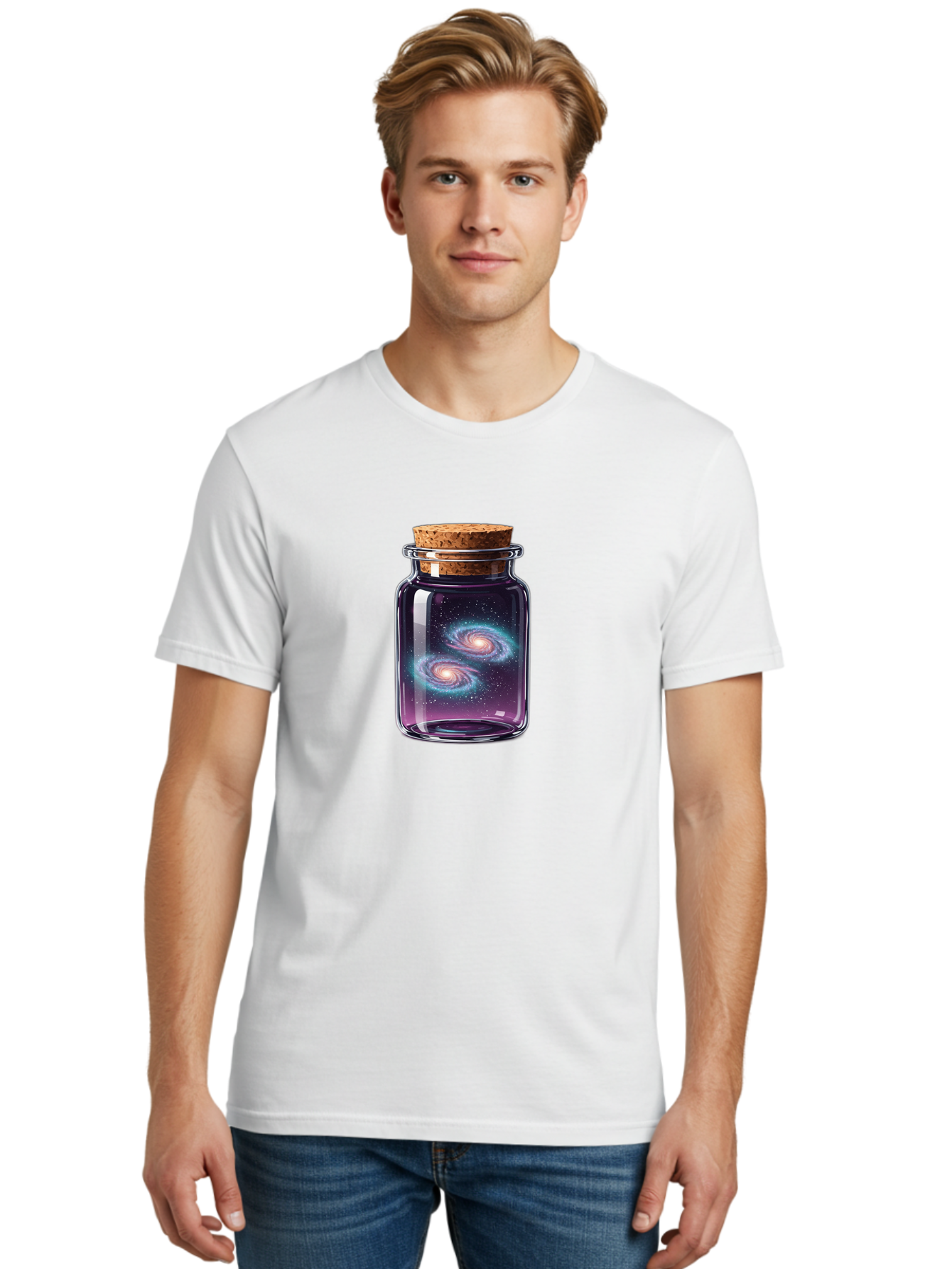 Galaxies-In-Jar Men'S Graphic Tee, 100% Cotton, Comfortable Casual Summer Wear, Machine Washable, Vintage Camera, Old Camera, Antique Camera, Black Camera, Classic Photography, Photography Equipment, Nostalgic Device, Film Camera, Camera Art Bai938