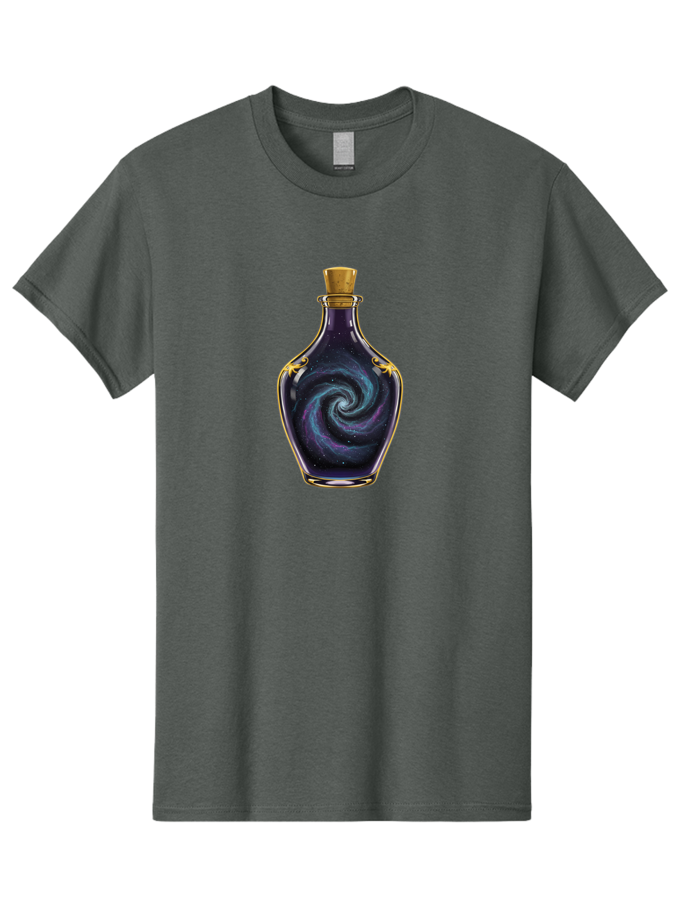 Galaxy-Bottle-1 Men'S Graphic Tee, 100% Cotton, Comfortable Casual Summer Wear, Machine Washable, Vintage Camera, Old Camera, Antique Camera, Black Camera, Classic Photography, Photography Equipment, Nostalgic Device, Film Camera, Camera Art Bai939