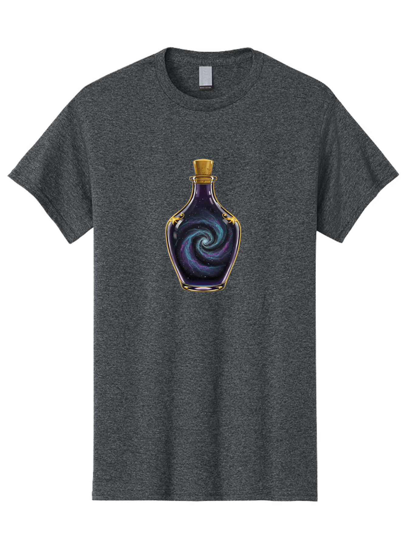 Galaxy-Bottle-1 Men'S Graphic Tee, 100% Cotton, Comfortable Casual Summer Wear, Machine Washable, Vintage Camera, Old Camera, Antique Camera, Black Camera, Classic Photography, Photography Equipment, Nostalgic Device, Film Camera, Camera Art Bai939