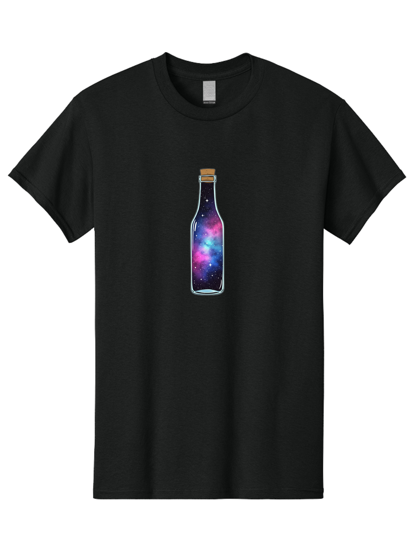 Galaxy-Bottle-10 Men'S Graphic Tee, 100% Cotton, Comfortable Casual Summer Wear, Machine Washable, Vintage Camera, Old Camera, Antique Camera, Black Camera, Classic Photography, Photography Equipment, Nostalgic Device, Film Camera, Camera Art Bai940
