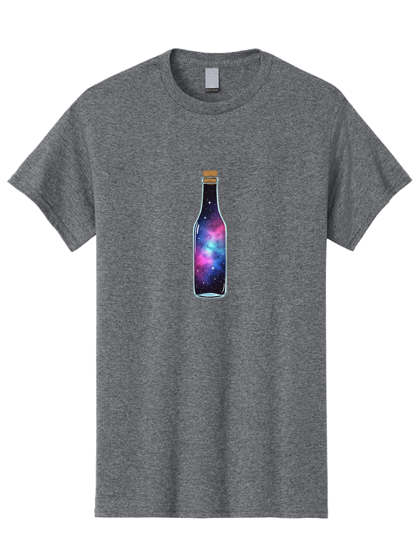 Galaxy-Bottle-10 Men'S Graphic Tee, 100% Cotton, Comfortable Casual Summer Wear, Machine Washable, Vintage Camera, Old Camera, Antique Camera, Black Camera, Classic Photography, Photography Equipment, Nostalgic Device, Film Camera, Camera Art Bai940