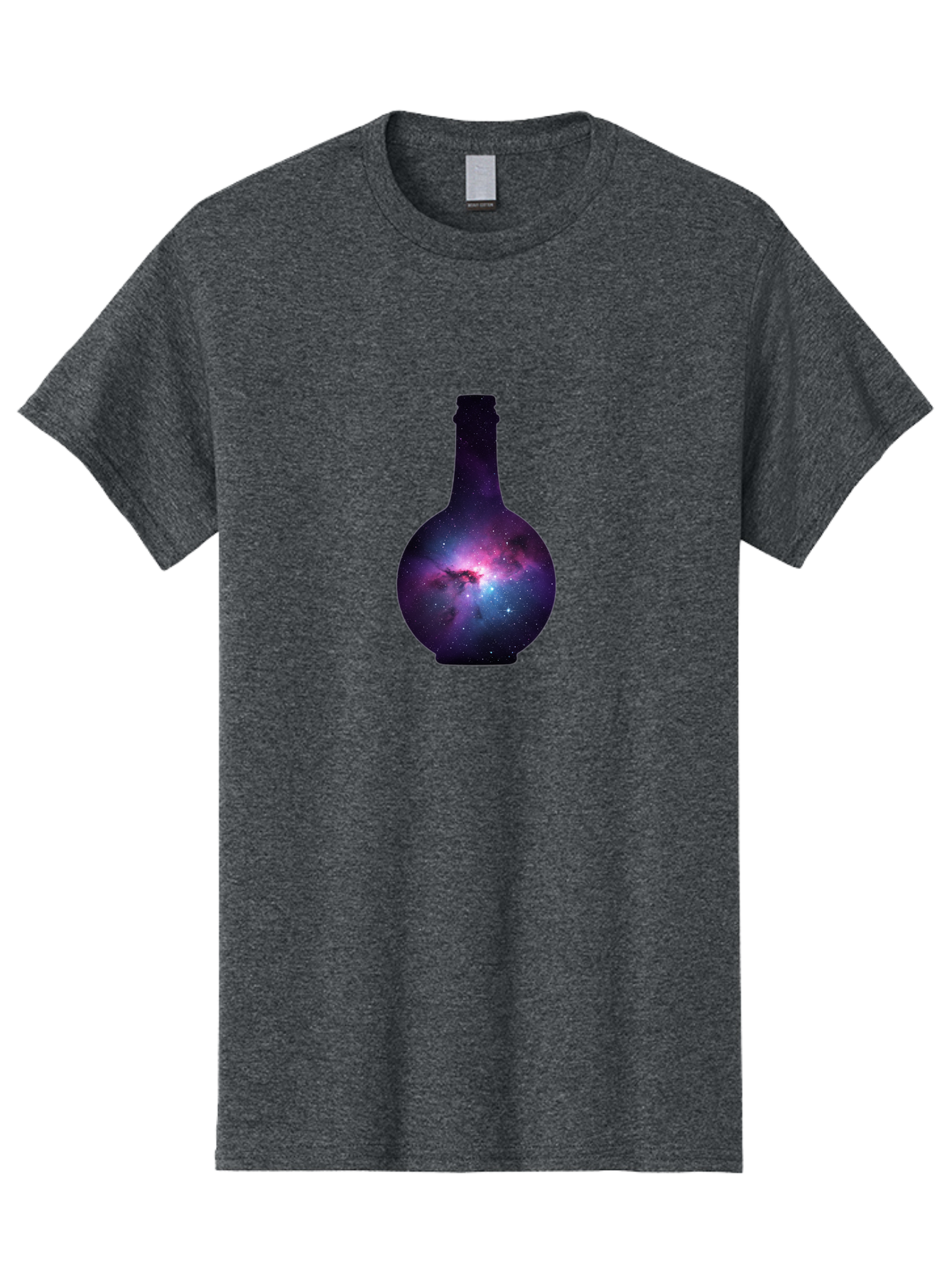 Galaxy-Bottle-11 Men'S Graphic Tee, 100% Cotton, Comfortable Casual Summer Wear, Machine Washable, Vintage Camera, Old Camera, Antique Camera, Black Camera, Classic Photography, Photography Equipment, Nostalgic Device, Film Camera, Camera Art Bai941