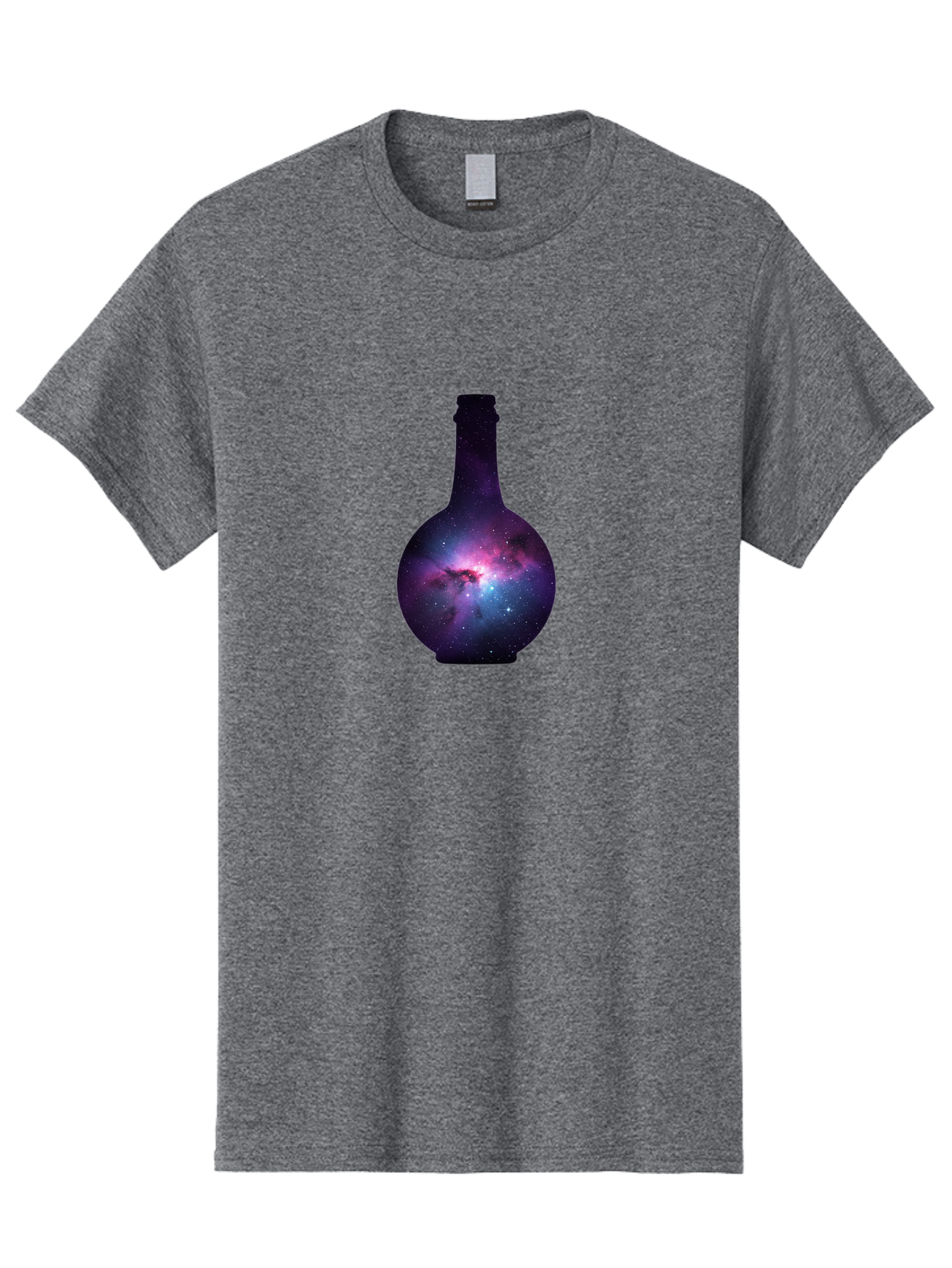Galaxy-Bottle-11 Men'S Graphic Tee, 100% Cotton, Comfortable Casual Summer Wear, Machine Washable, Vintage Camera, Old Camera, Antique Camera, Black Camera, Classic Photography, Photography Equipment, Nostalgic Device, Film Camera, Camera Art Bai941