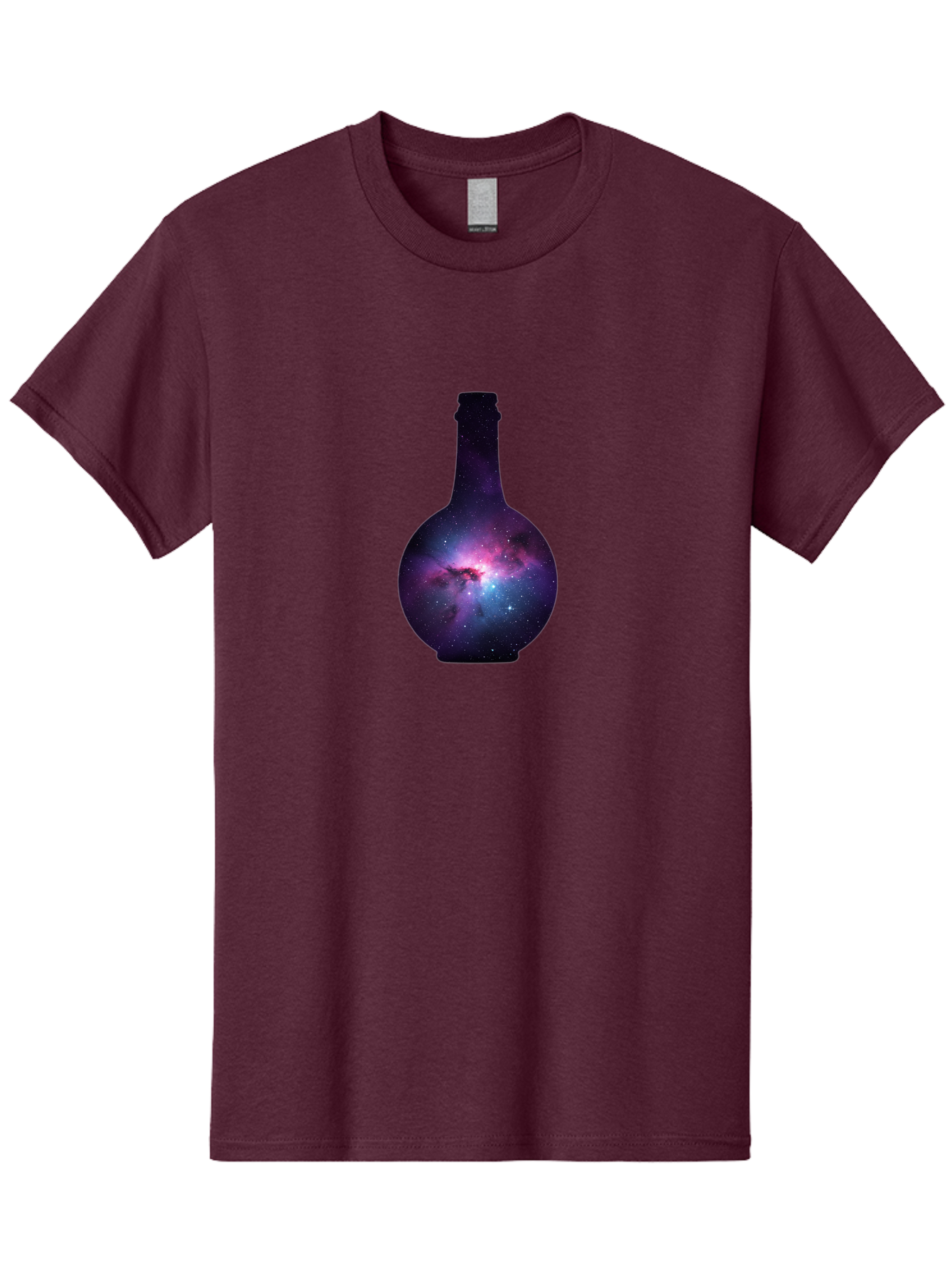 Galaxy-Bottle-11 Men'S Graphic Tee, 100% Cotton, Comfortable Casual Summer Wear, Machine Washable, Vintage Camera, Old Camera, Antique Camera, Black Camera, Classic Photography, Photography Equipment, Nostalgic Device, Film Camera, Camera Art Bai941